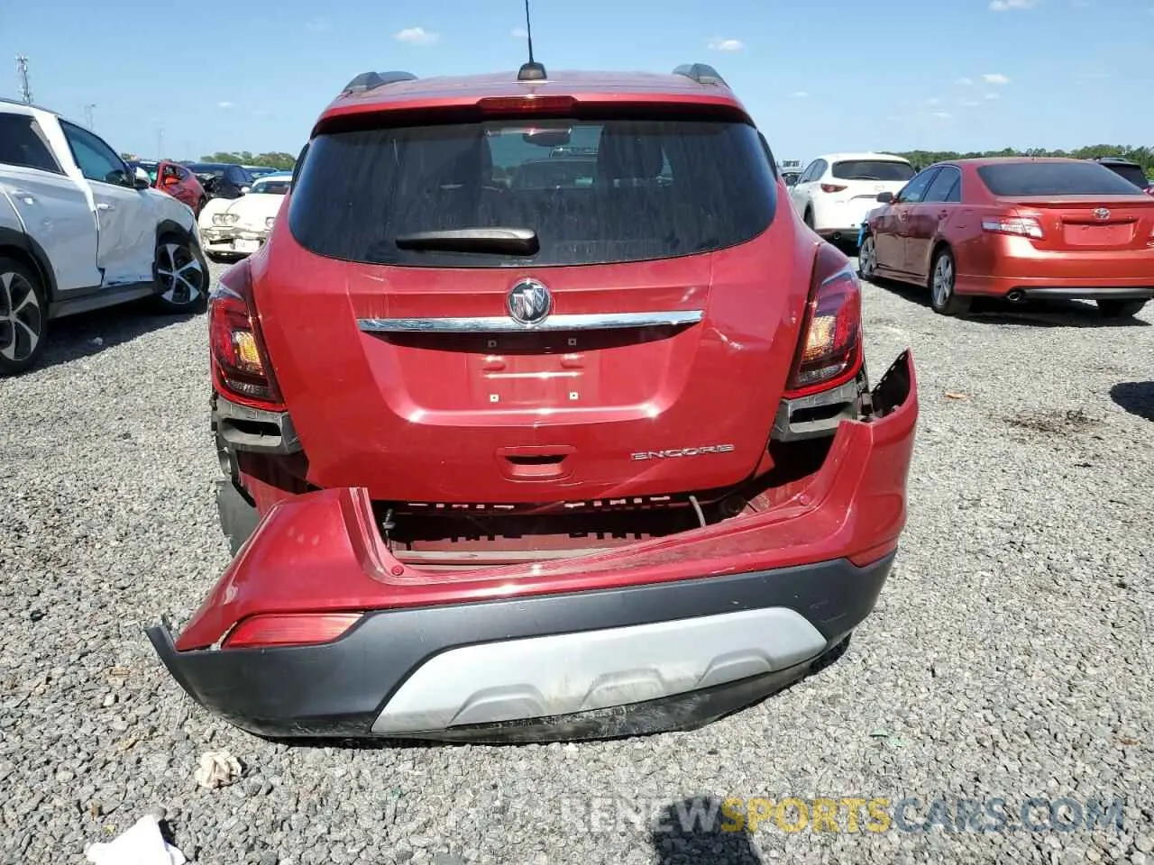 6 Photograph of a damaged car KL4CJASB1KB797388 BUICK ENCORE 2019
