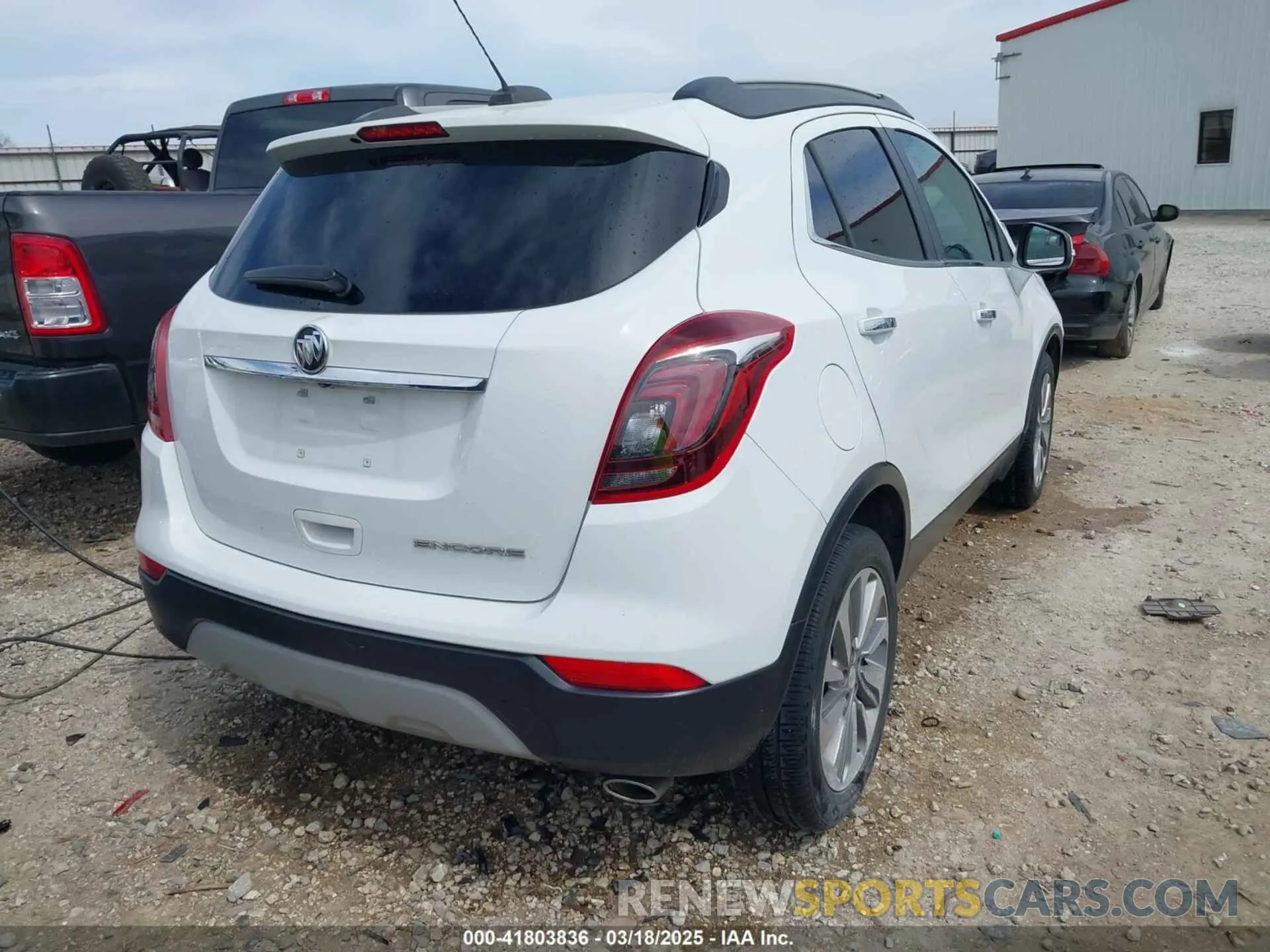 4 Photograph of a damaged car KL4CJASB1KB814402 BUICK ENCORE 2019