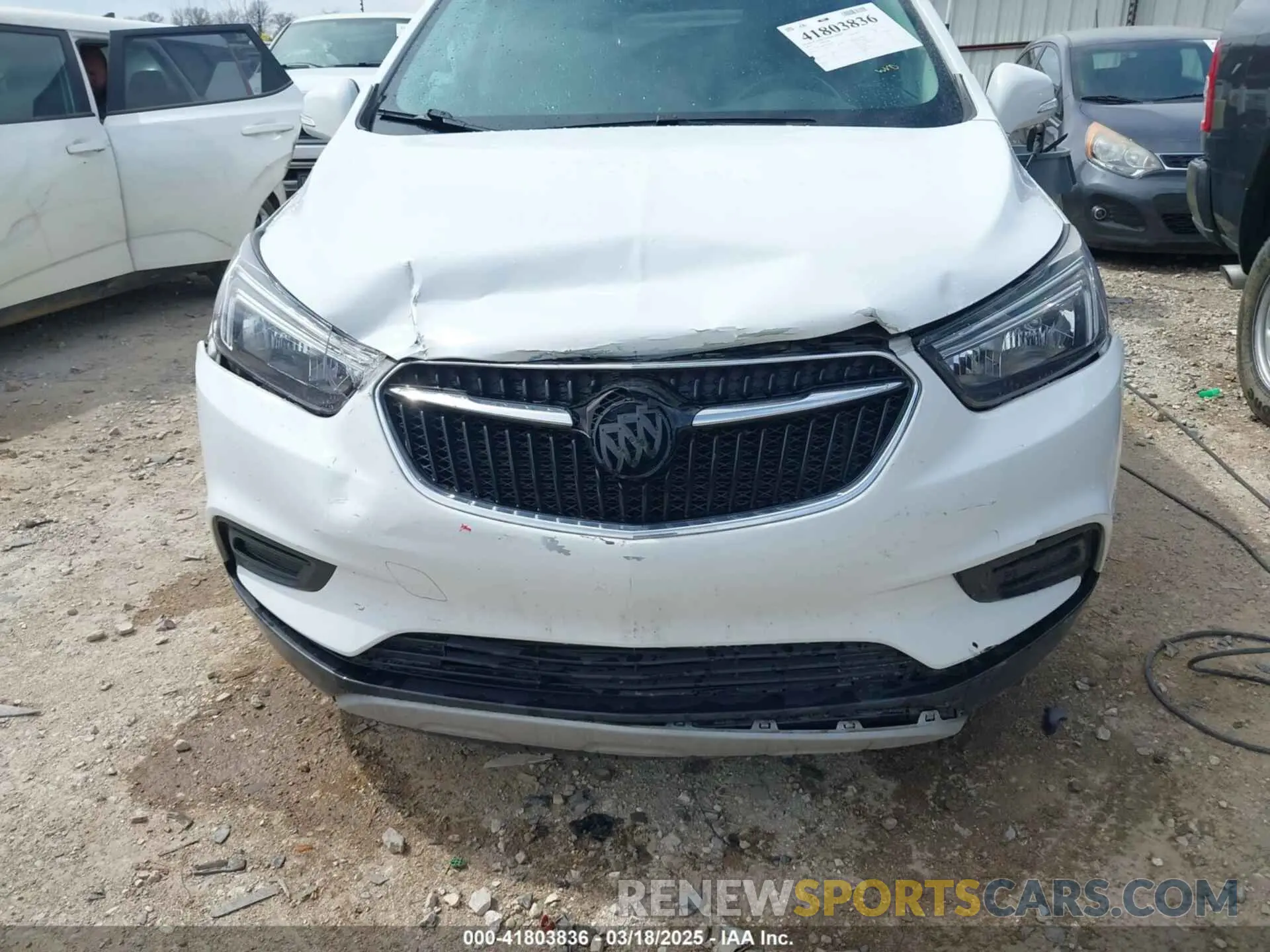 6 Photograph of a damaged car KL4CJASB1KB814402 BUICK ENCORE 2019