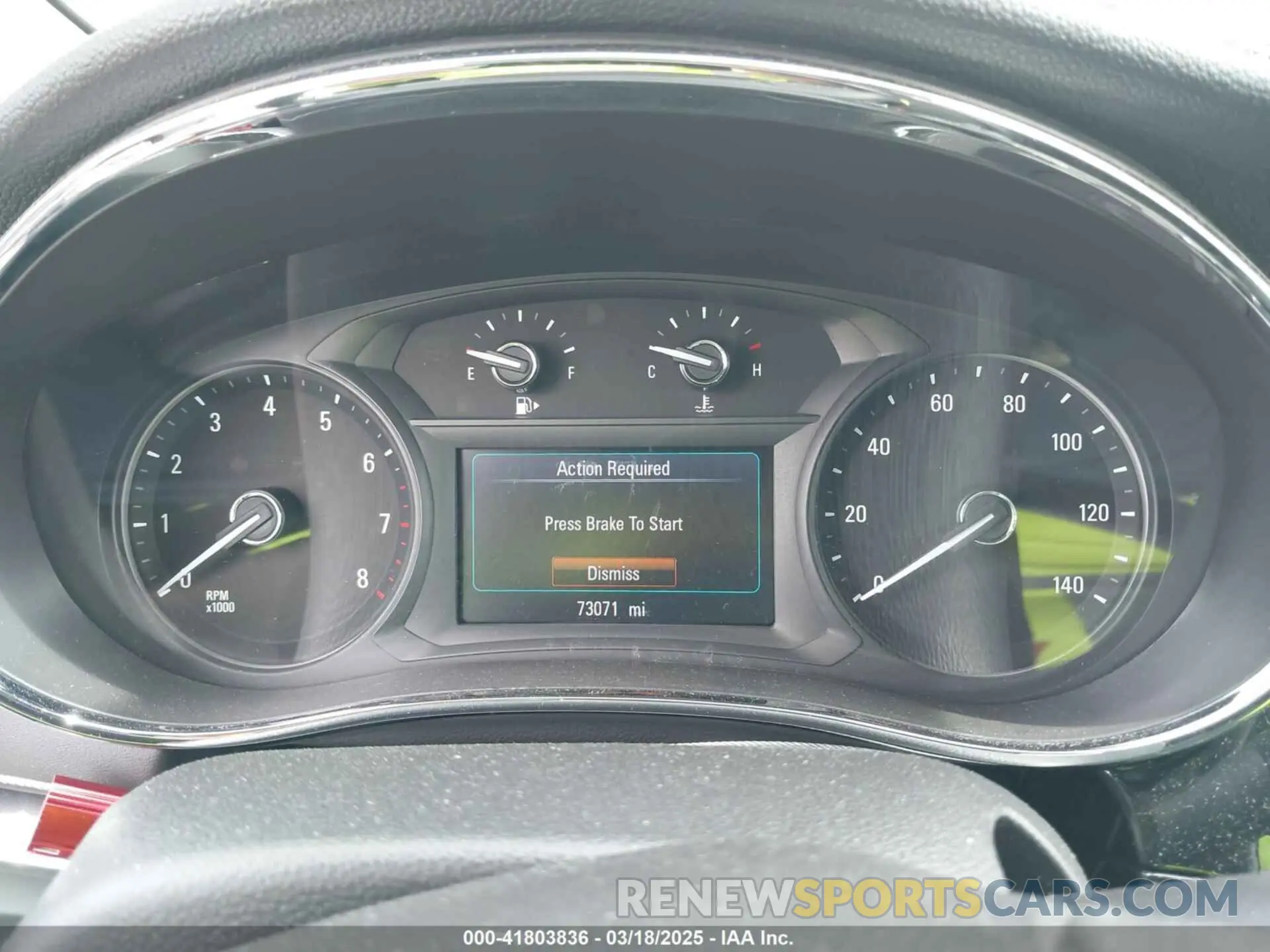 7 Photograph of a damaged car KL4CJASB1KB814402 BUICK ENCORE 2019