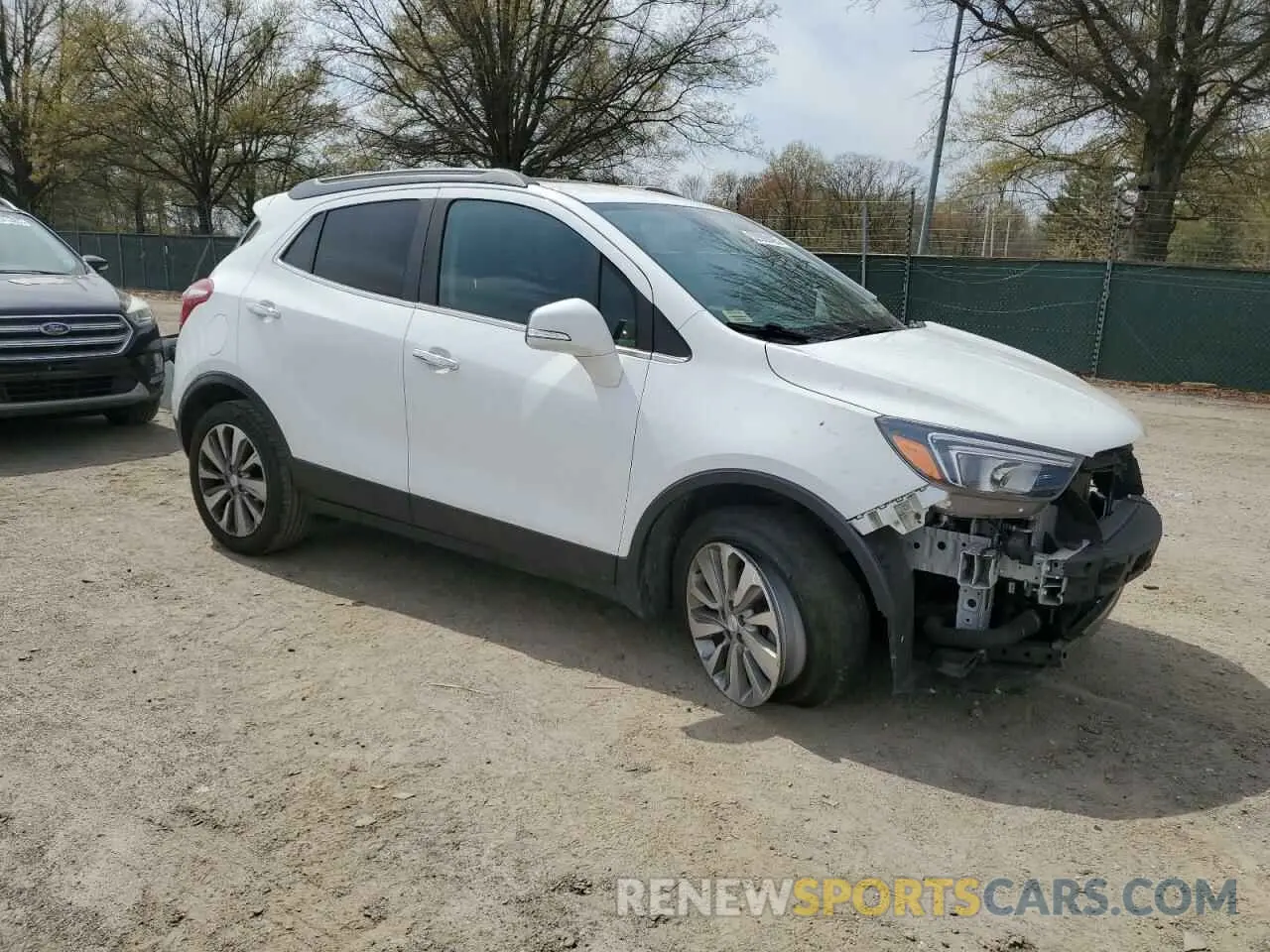 4 Photograph of a damaged car KL4CJASB1KB828378 BUICK ENCORE 2019