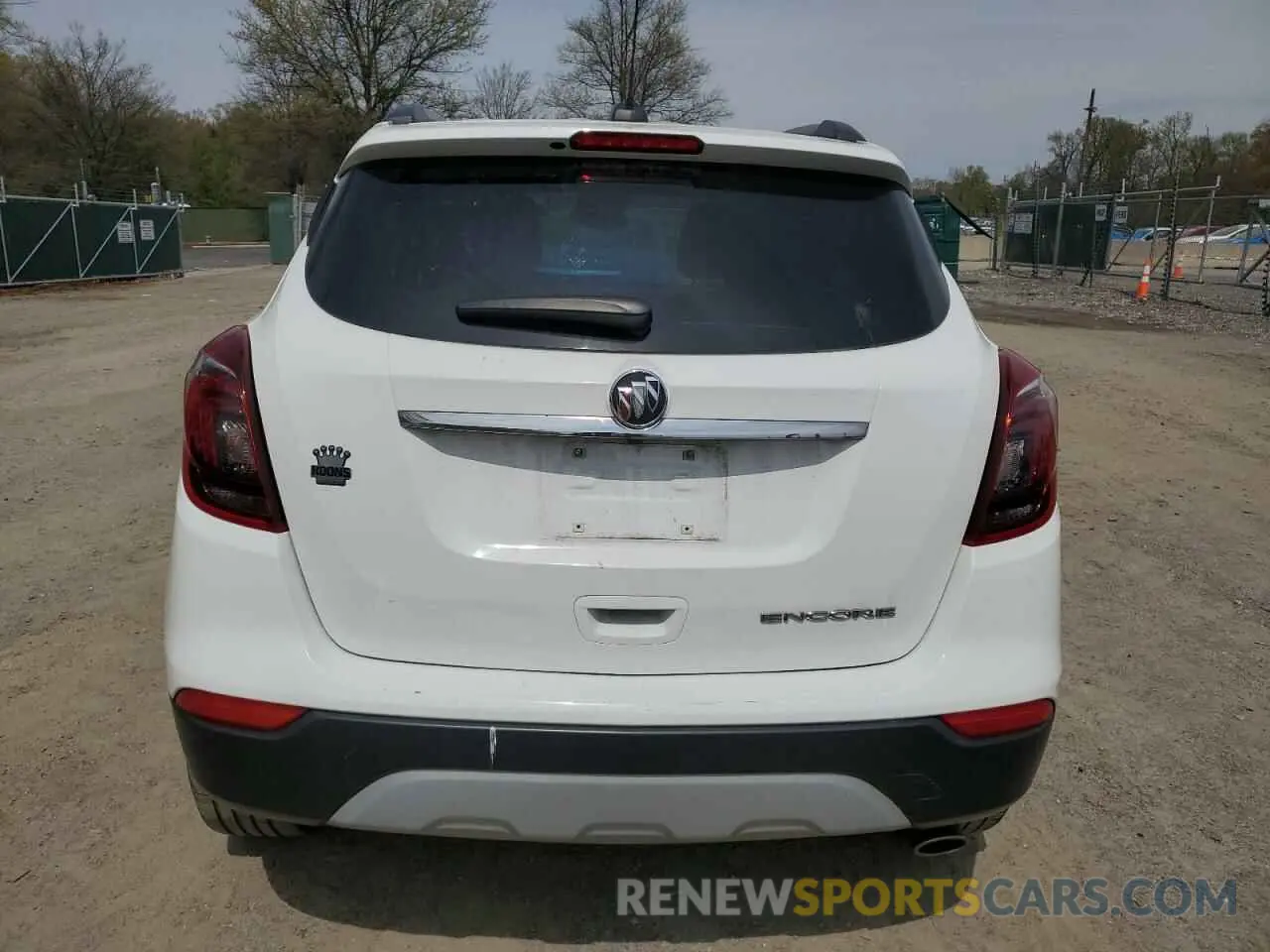6 Photograph of a damaged car KL4CJASB1KB828378 BUICK ENCORE 2019