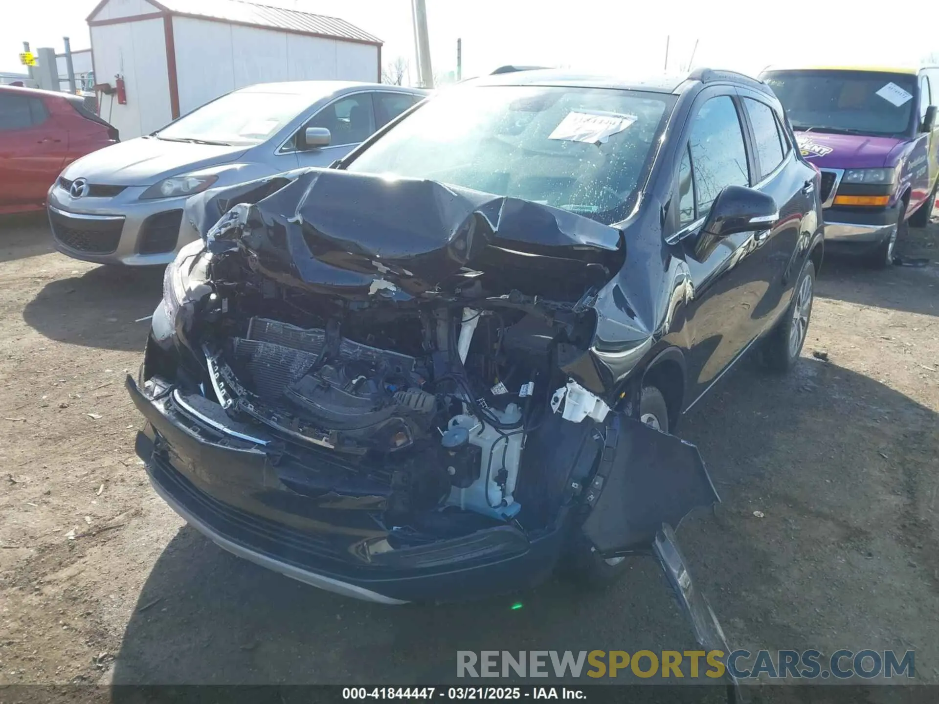 6 Photograph of a damaged car KL4CJASB1KB846492 BUICK ENCORE 2019