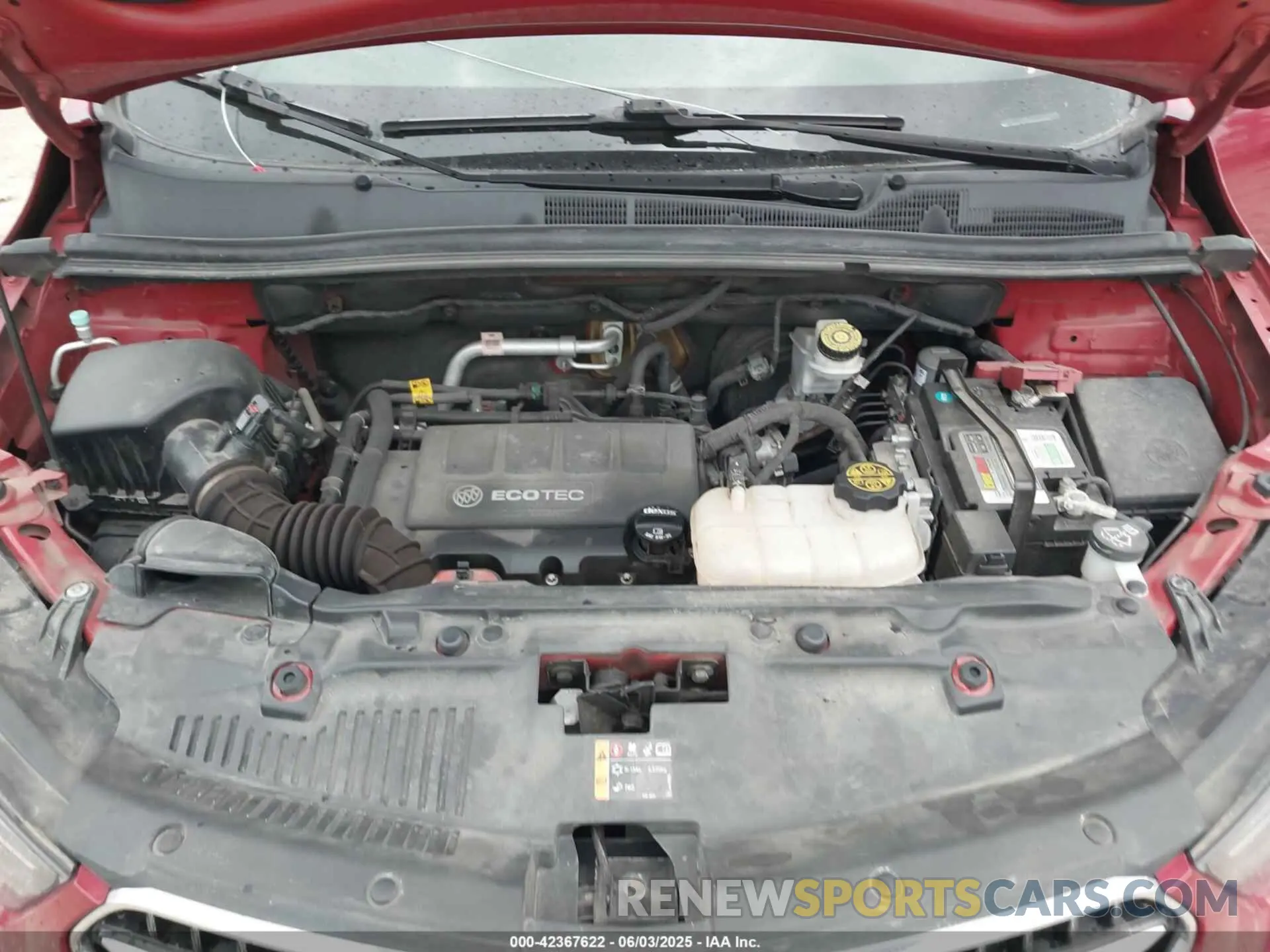 10 Photograph of a damaged car KL4CJASB1KB849215 BUICK ENCORE 2019