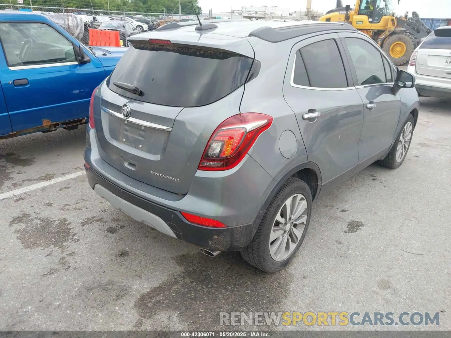 4 Photograph of a damaged car KL4CJASB1KB866886 BUICK ENCORE 2019