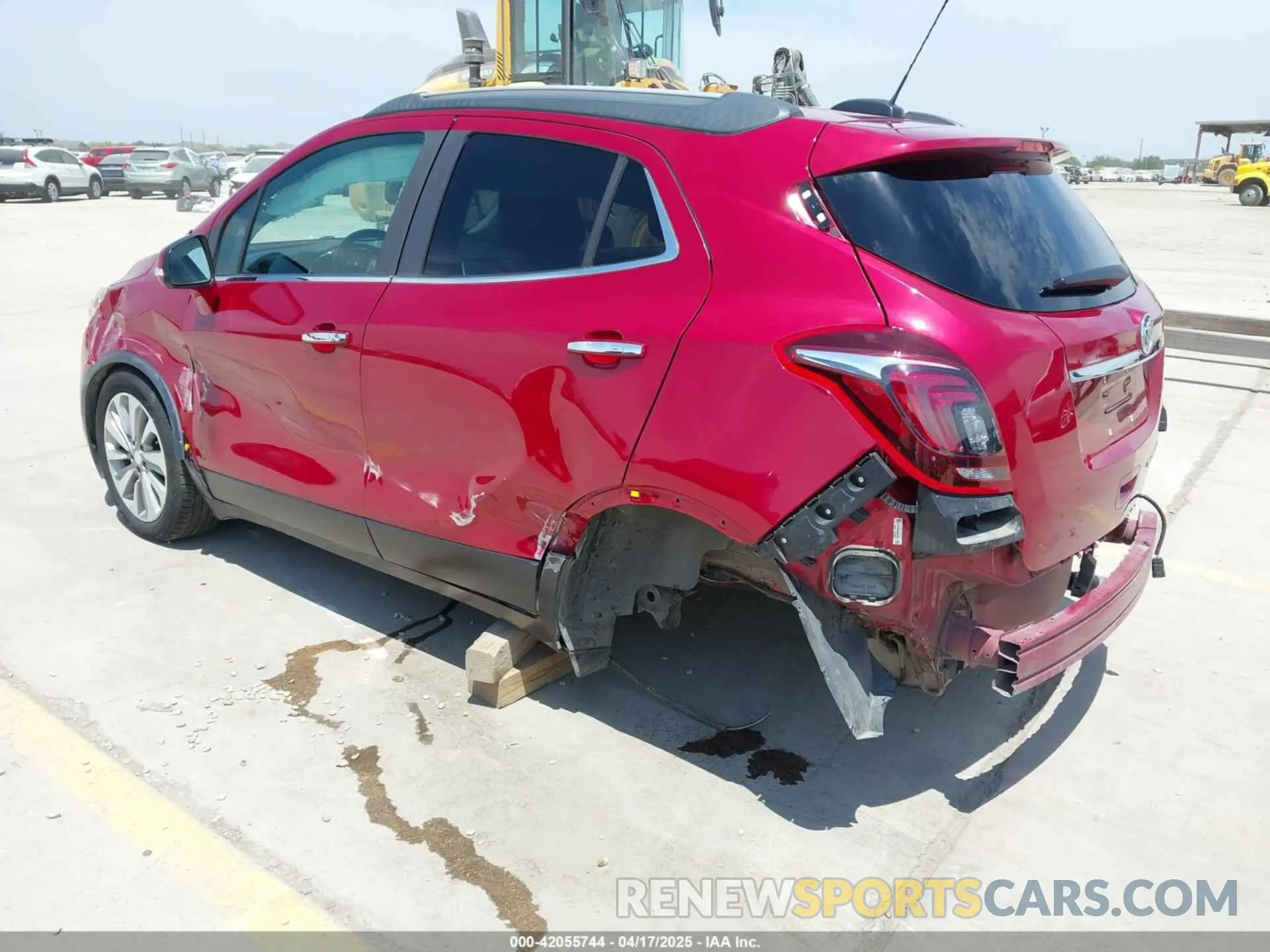 3 Photograph of a damaged car KL4CJASB1KB881632 BUICK ENCORE 2019