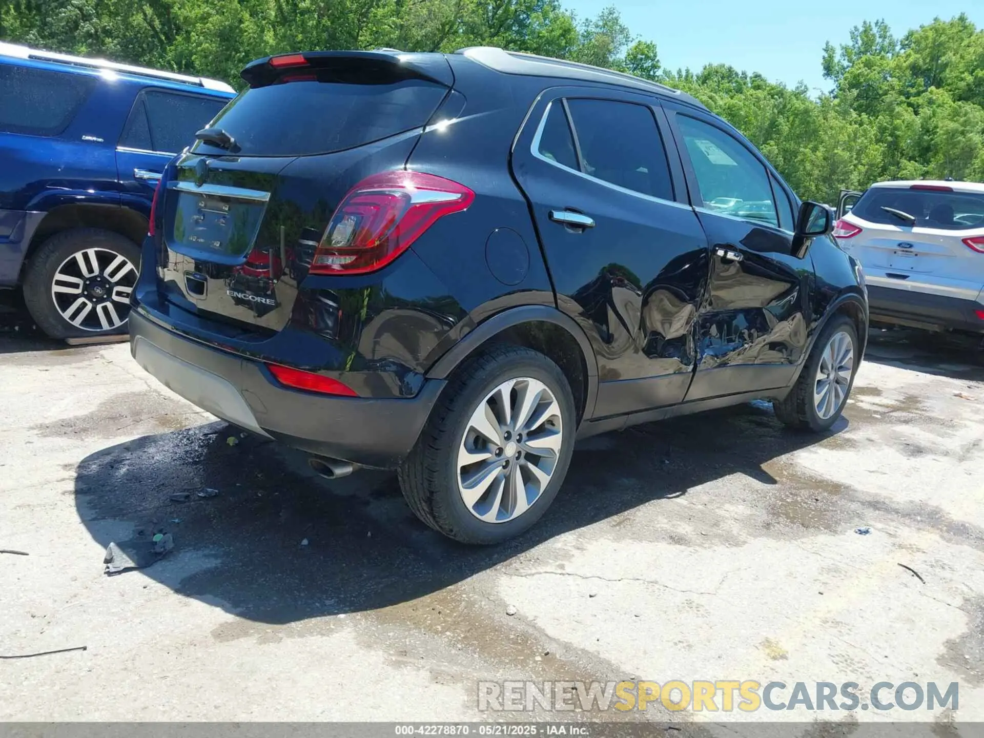 4 Photograph of a damaged car KL4CJASB1KB887463 BUICK ENCORE 2019