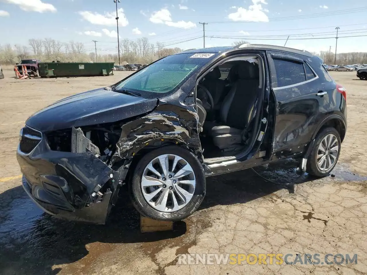 1 Photograph of a damaged car KL4CJASB2KB700747 BUICK ENCORE 2019