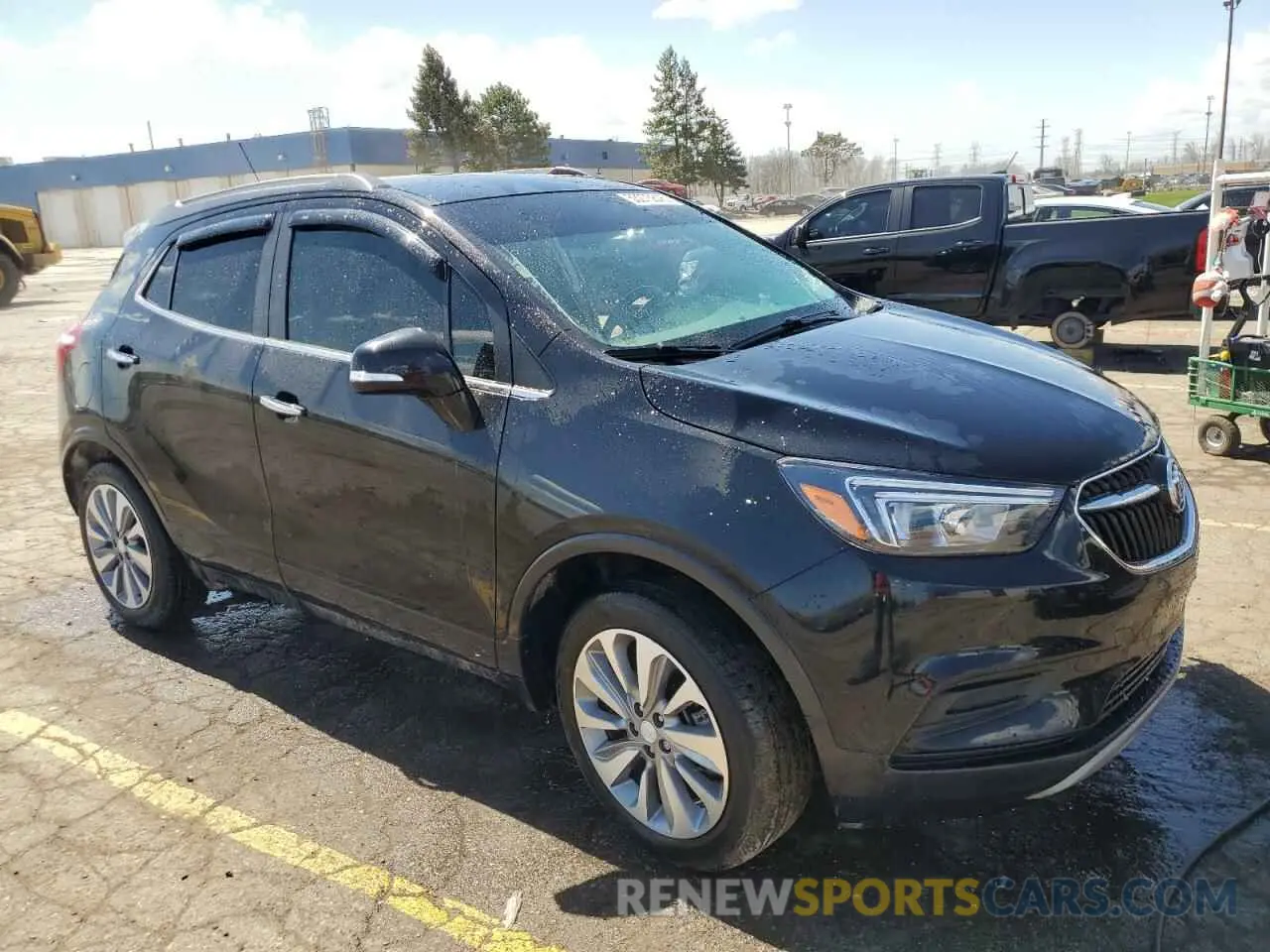 4 Photograph of a damaged car KL4CJASB2KB700747 BUICK ENCORE 2019