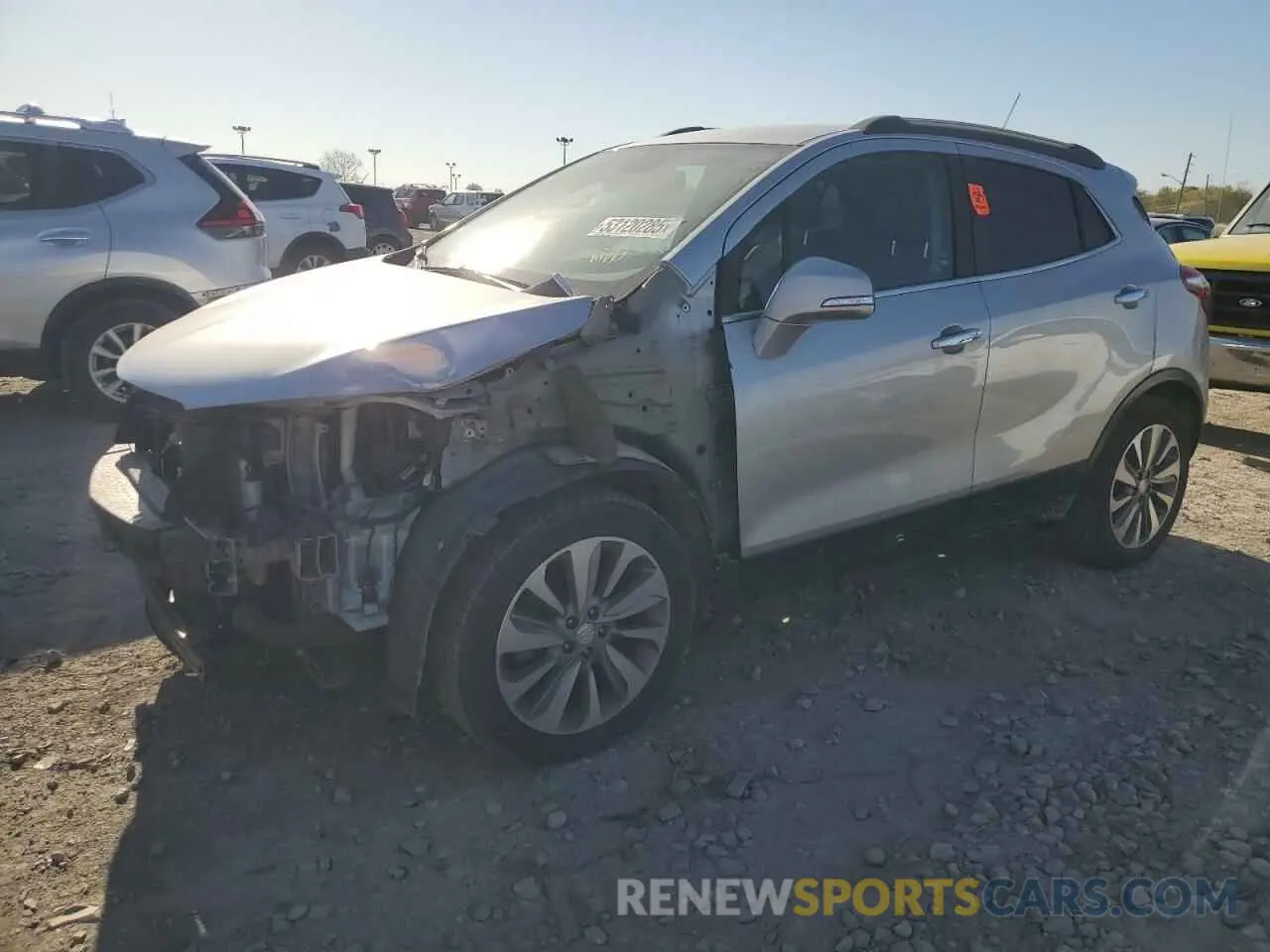 1 Photograph of a damaged car KL4CJASB2KB706841 BUICK ENCORE 2019