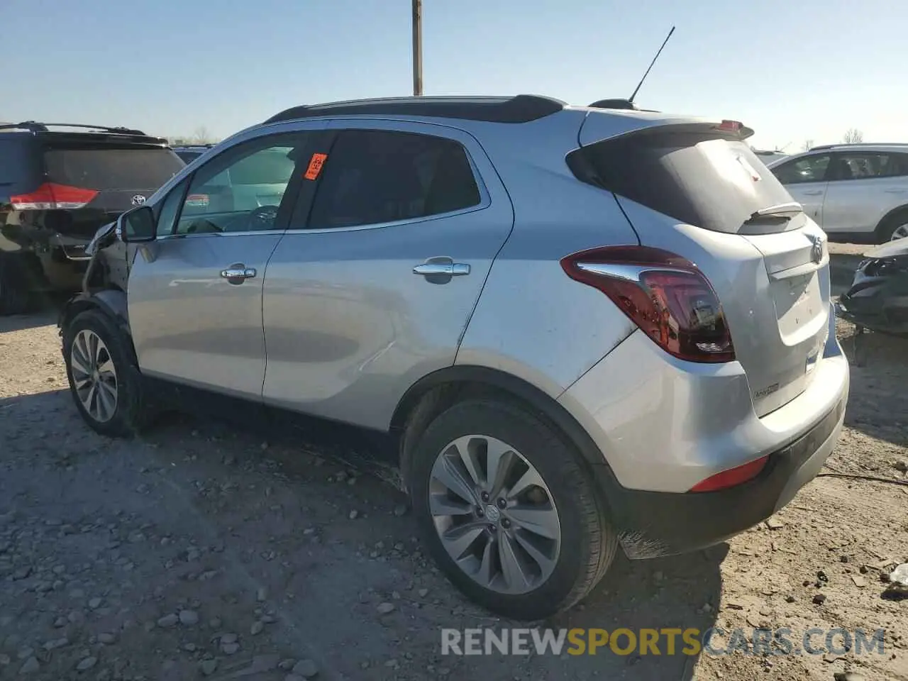 2 Photograph of a damaged car KL4CJASB2KB706841 BUICK ENCORE 2019
