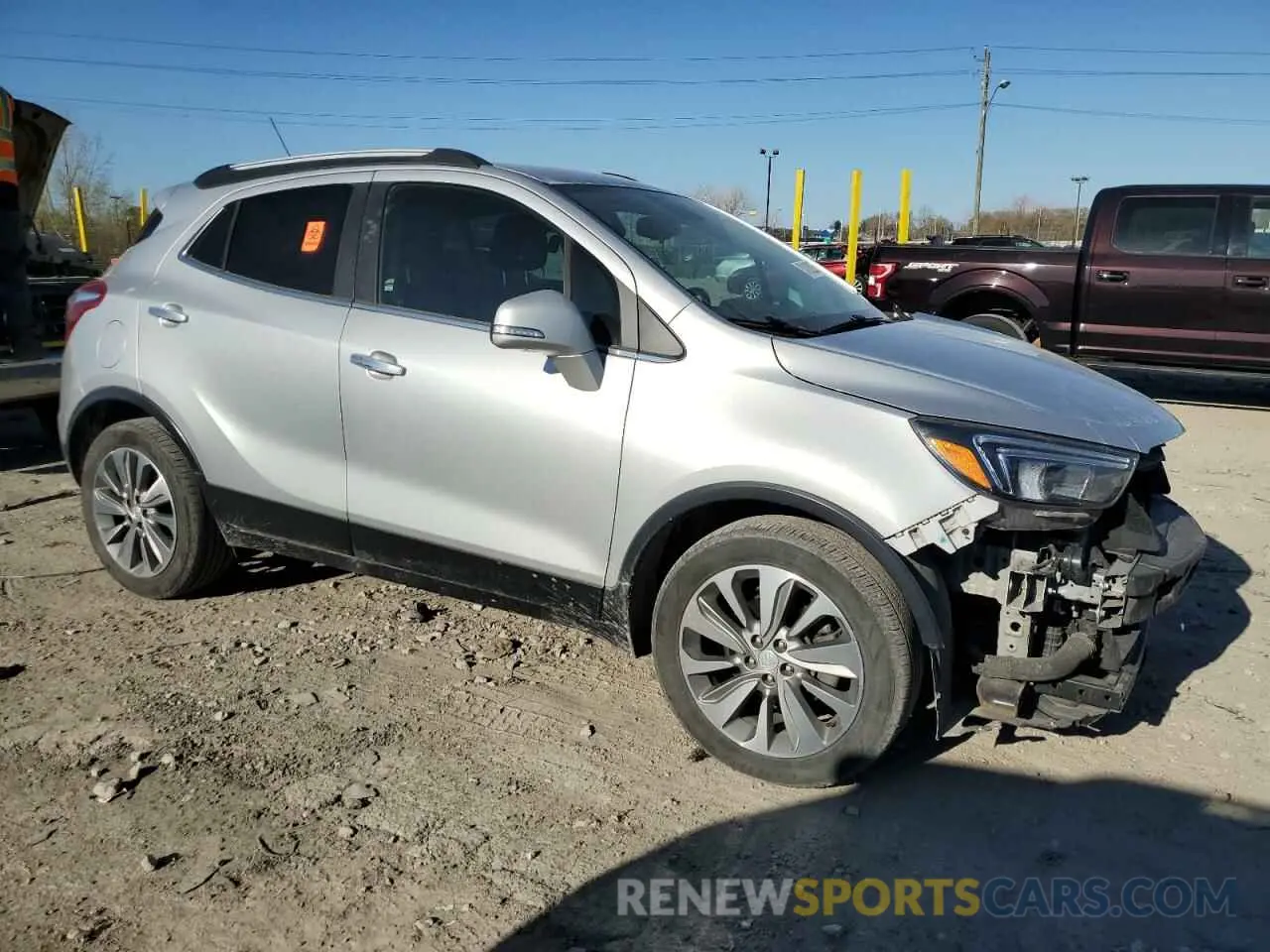 4 Photograph of a damaged car KL4CJASB2KB706841 BUICK ENCORE 2019
