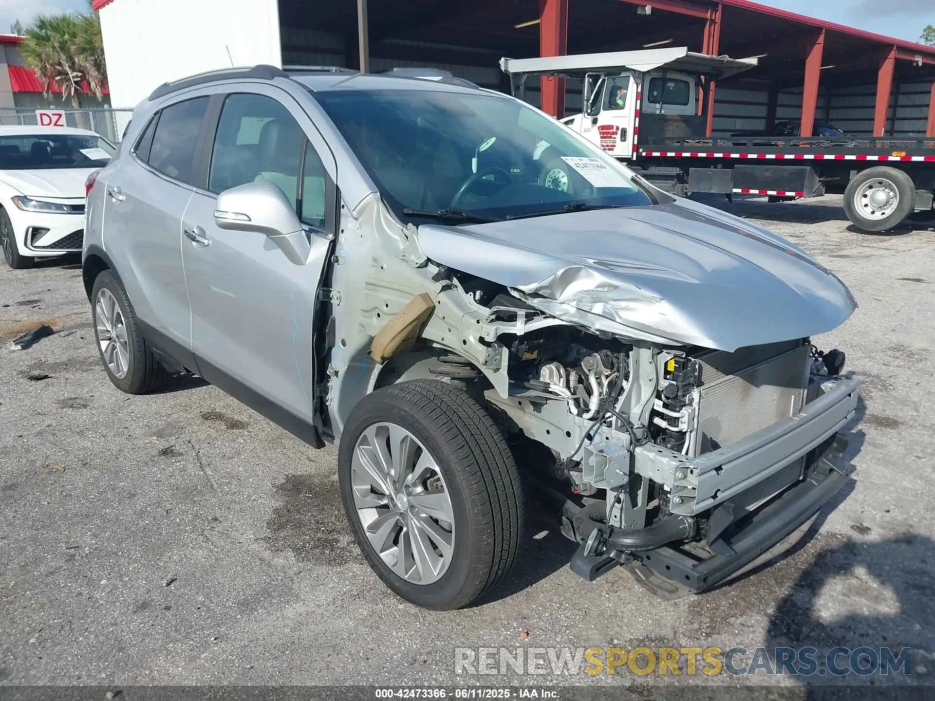 1 Photograph of a damaged car KL4CJASB2KB712610 BUICK ENCORE 2019