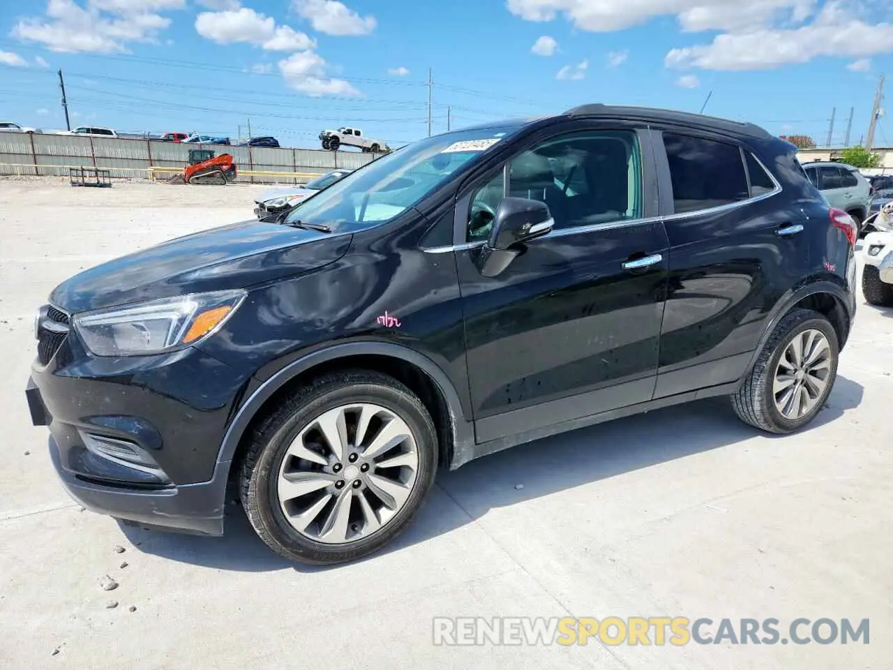 1 Photograph of a damaged car KL4CJASB2KB732484 BUICK ENCORE 2019