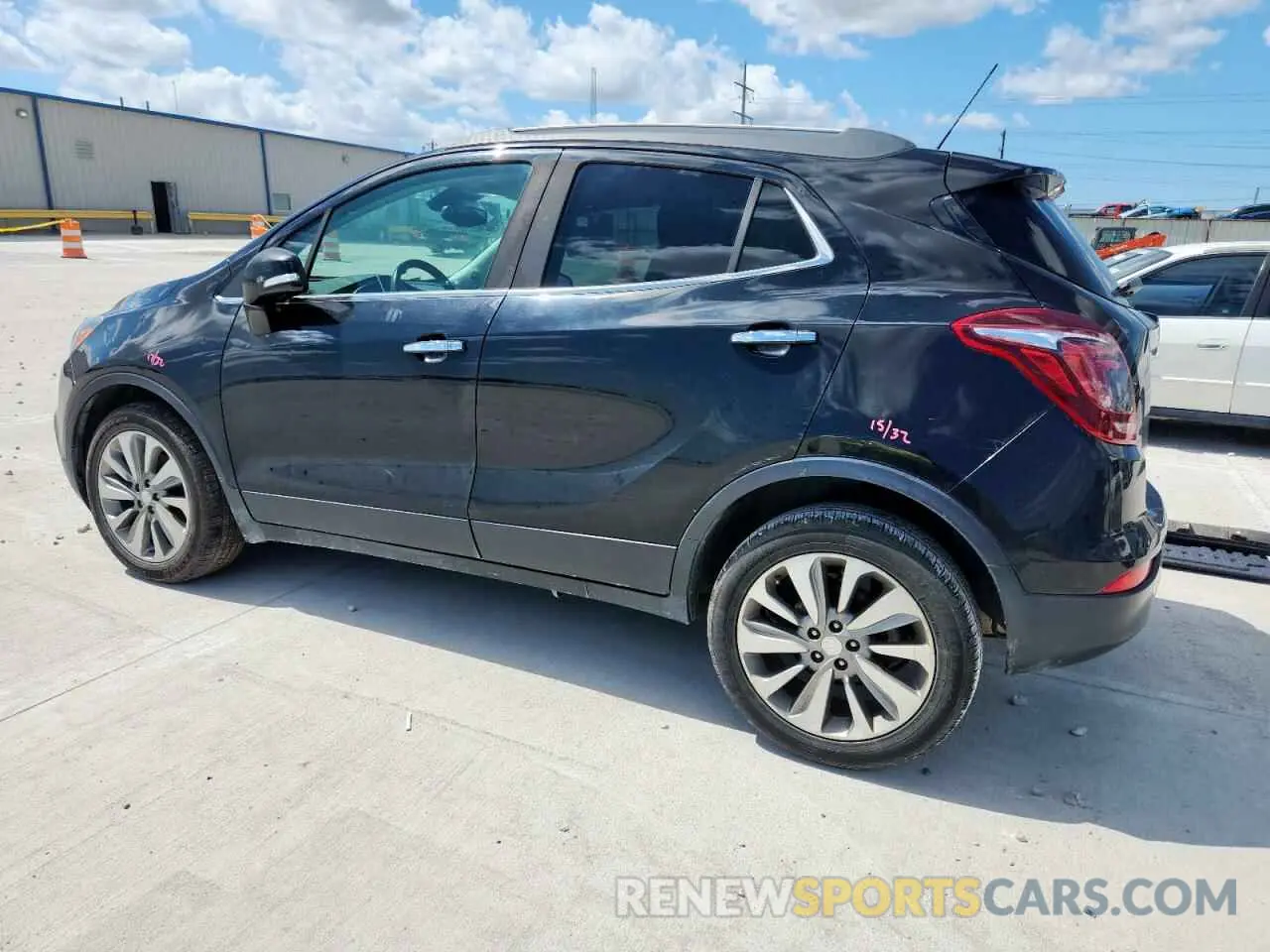 2 Photograph of a damaged car KL4CJASB2KB732484 BUICK ENCORE 2019
