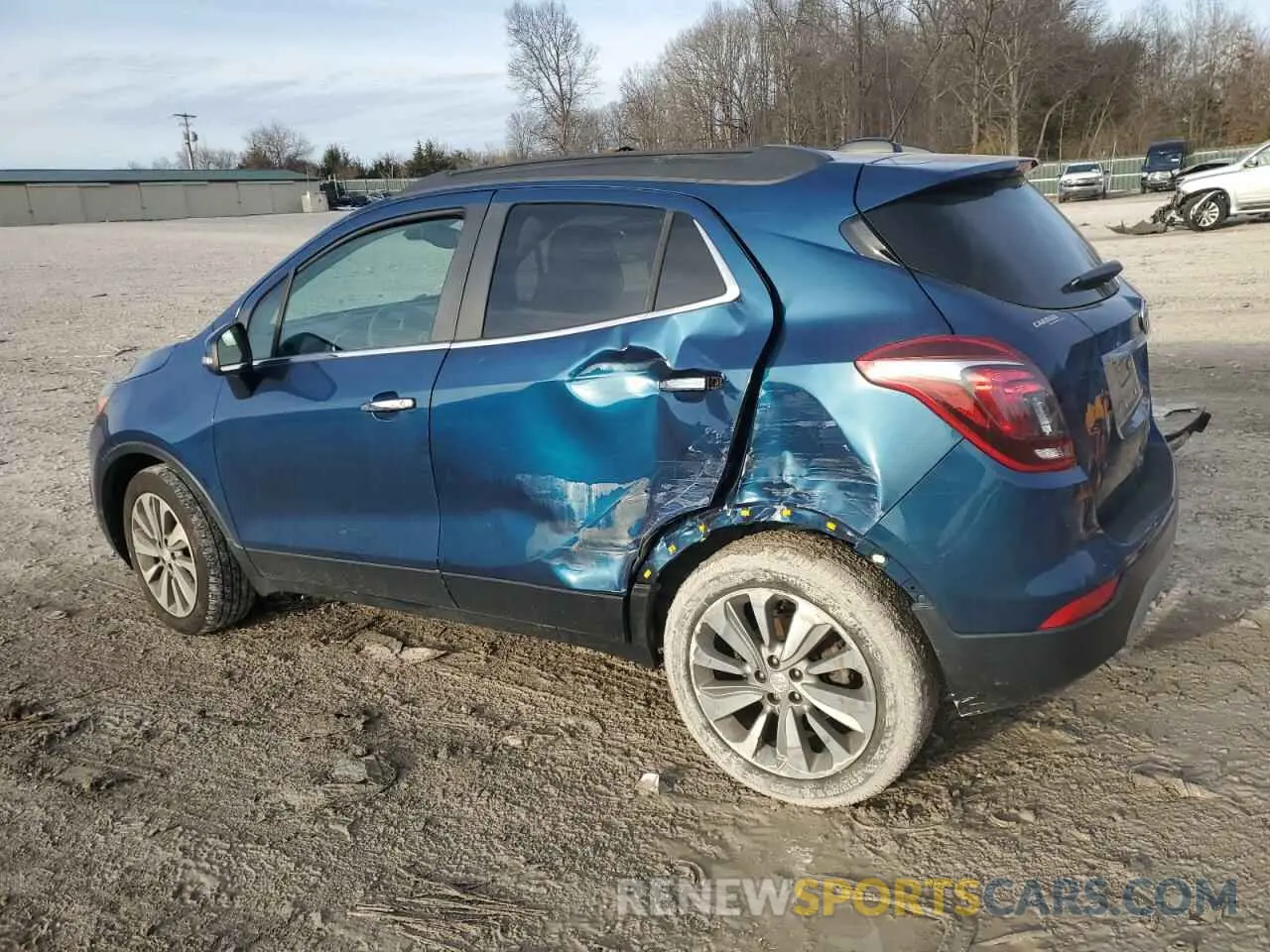 2 Photograph of a damaged car KL4CJASB2KB781233 BUICK ENCORE 2019