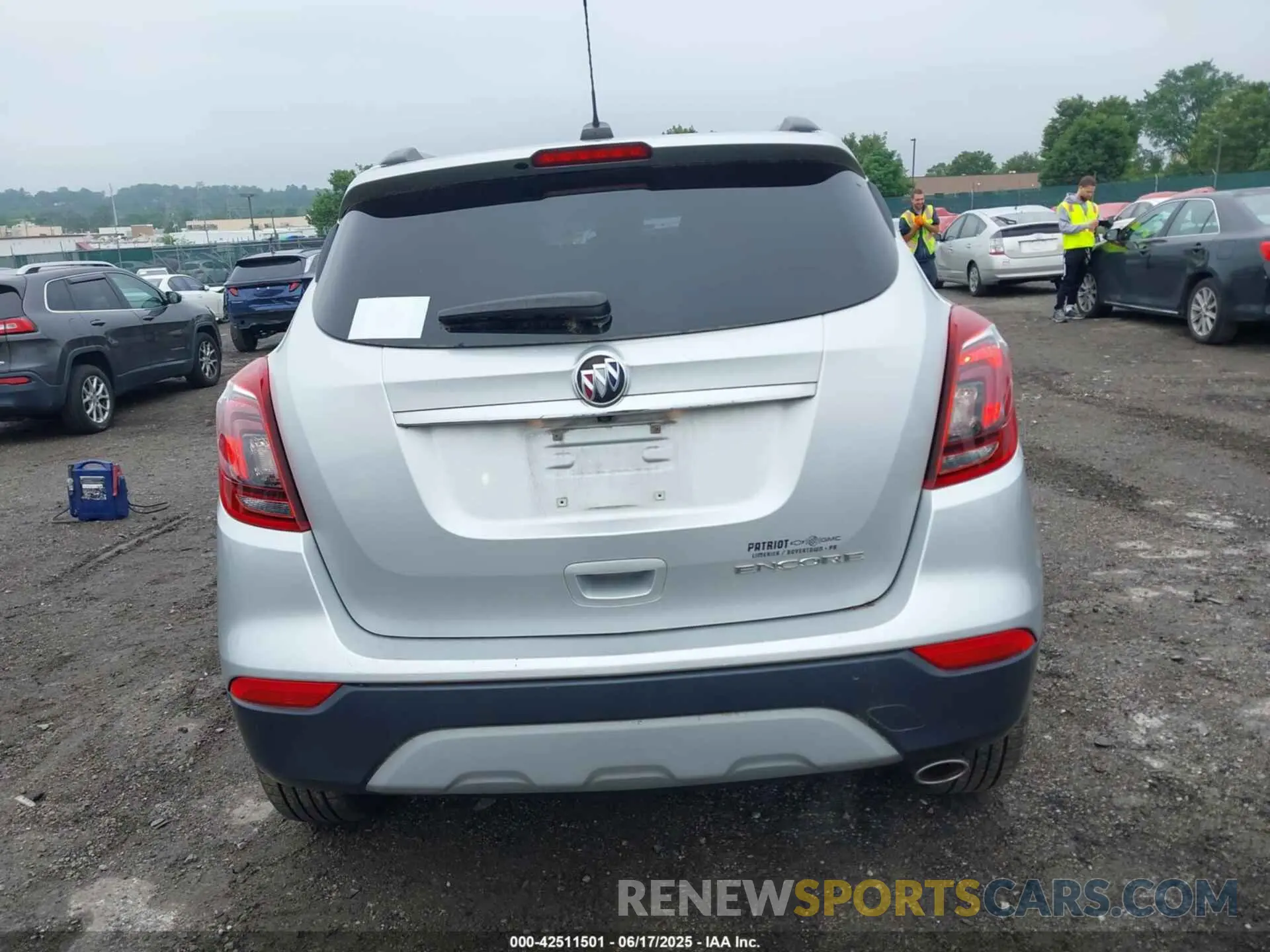 15 Photograph of a damaged car KL4CJASB2KB786223 BUICK ENCORE 2019