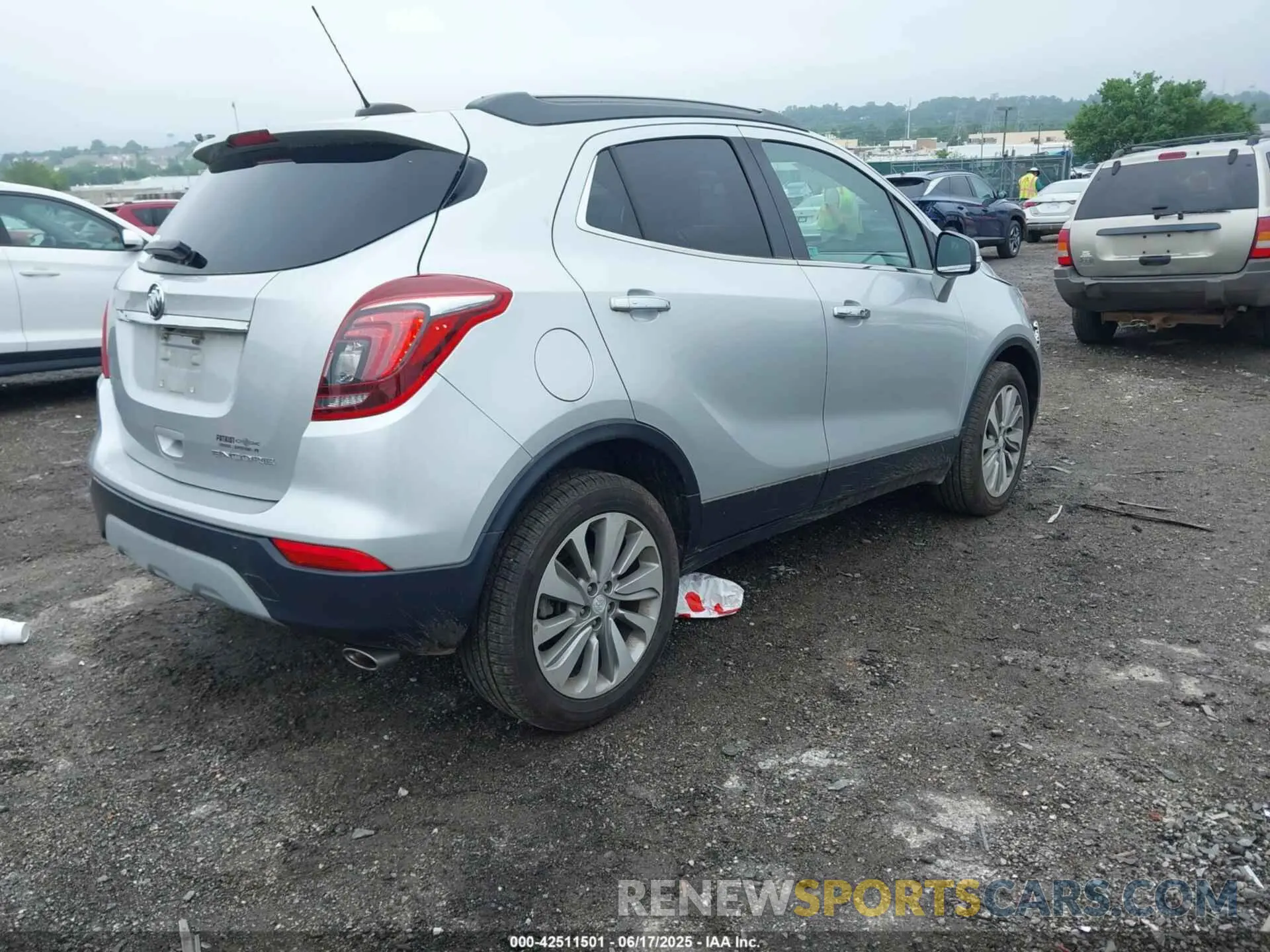 4 Photograph of a damaged car KL4CJASB2KB786223 BUICK ENCORE 2019