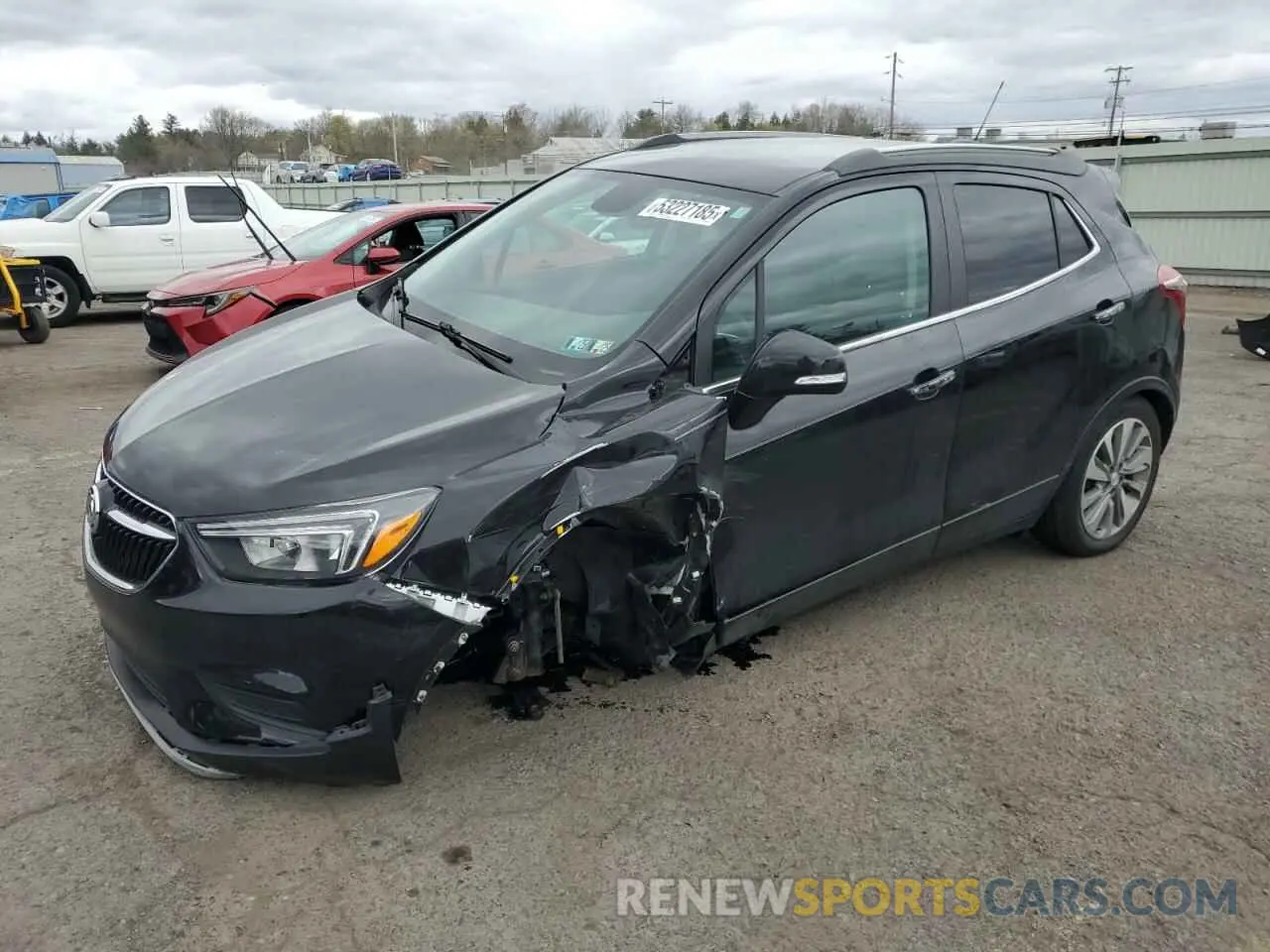 1 Photograph of a damaged car KL4CJASB2KB809936 BUICK ENCORE 2019
