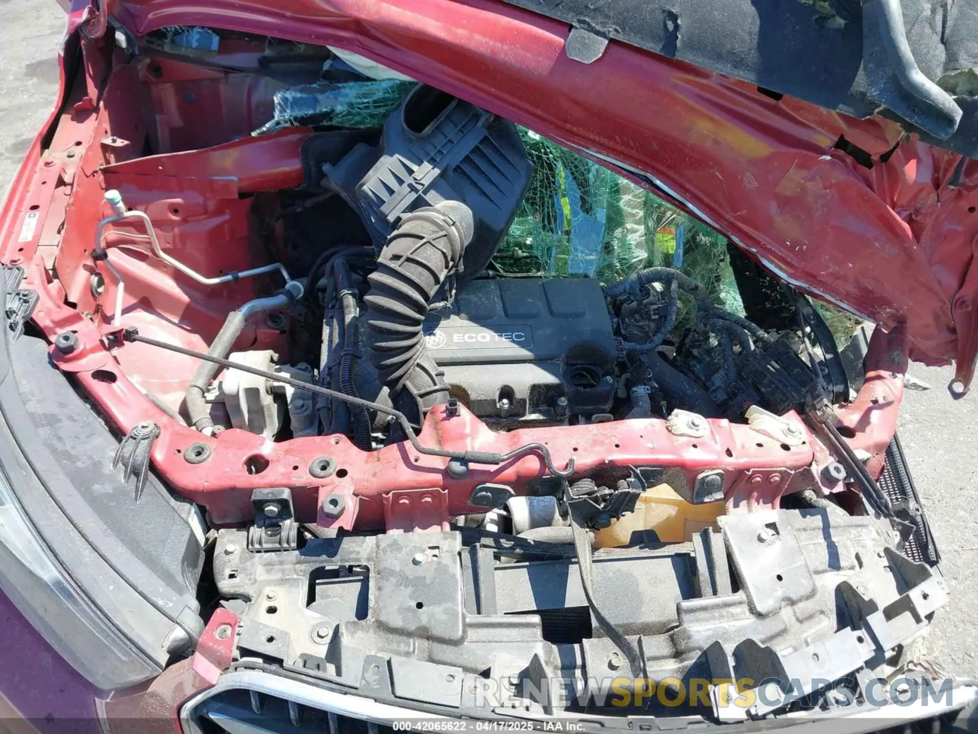 10 Photograph of a damaged car KL4CJASB2KB902987 BUICK ENCORE 2019
