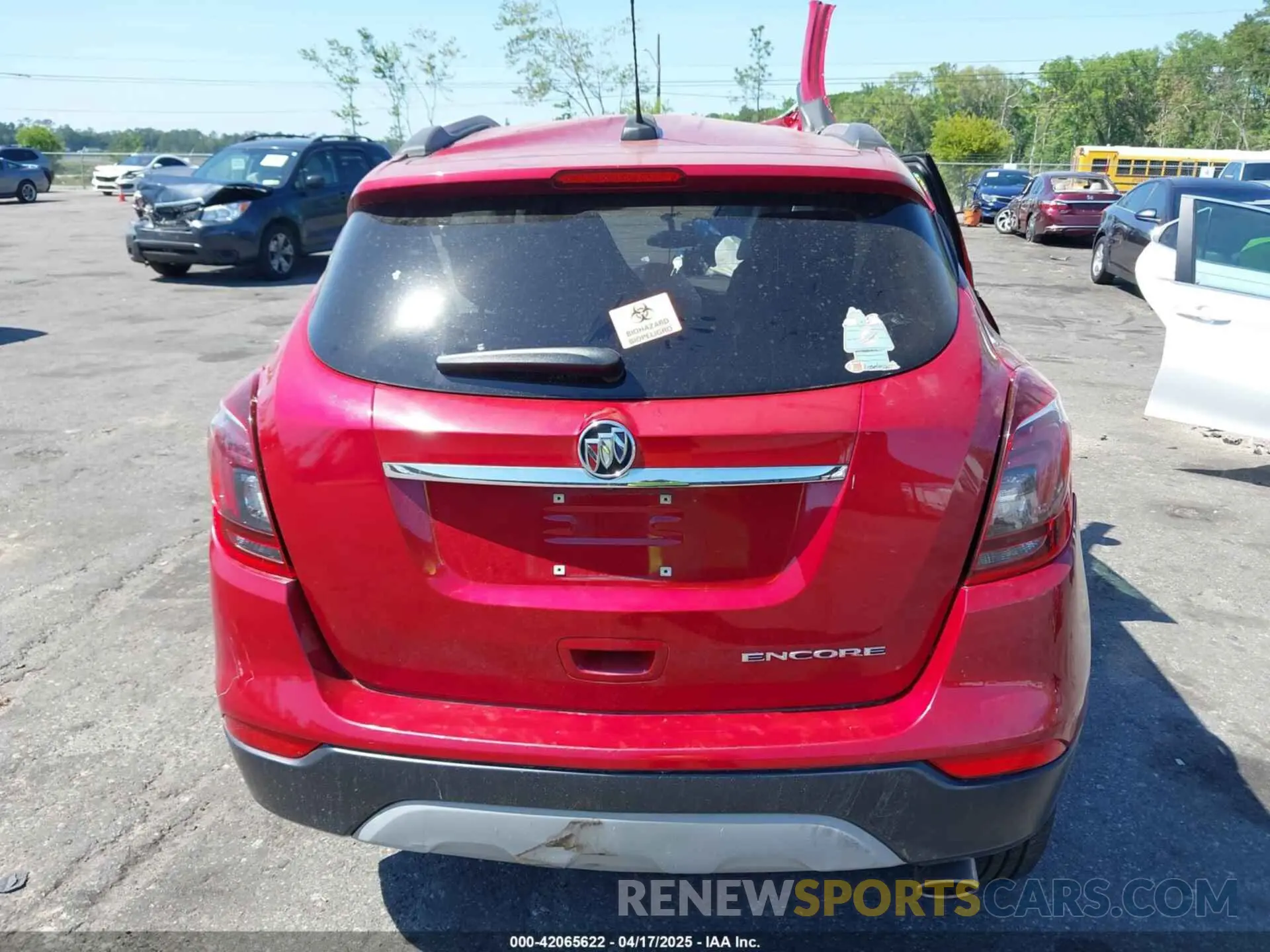 15 Photograph of a damaged car KL4CJASB2KB902987 BUICK ENCORE 2019