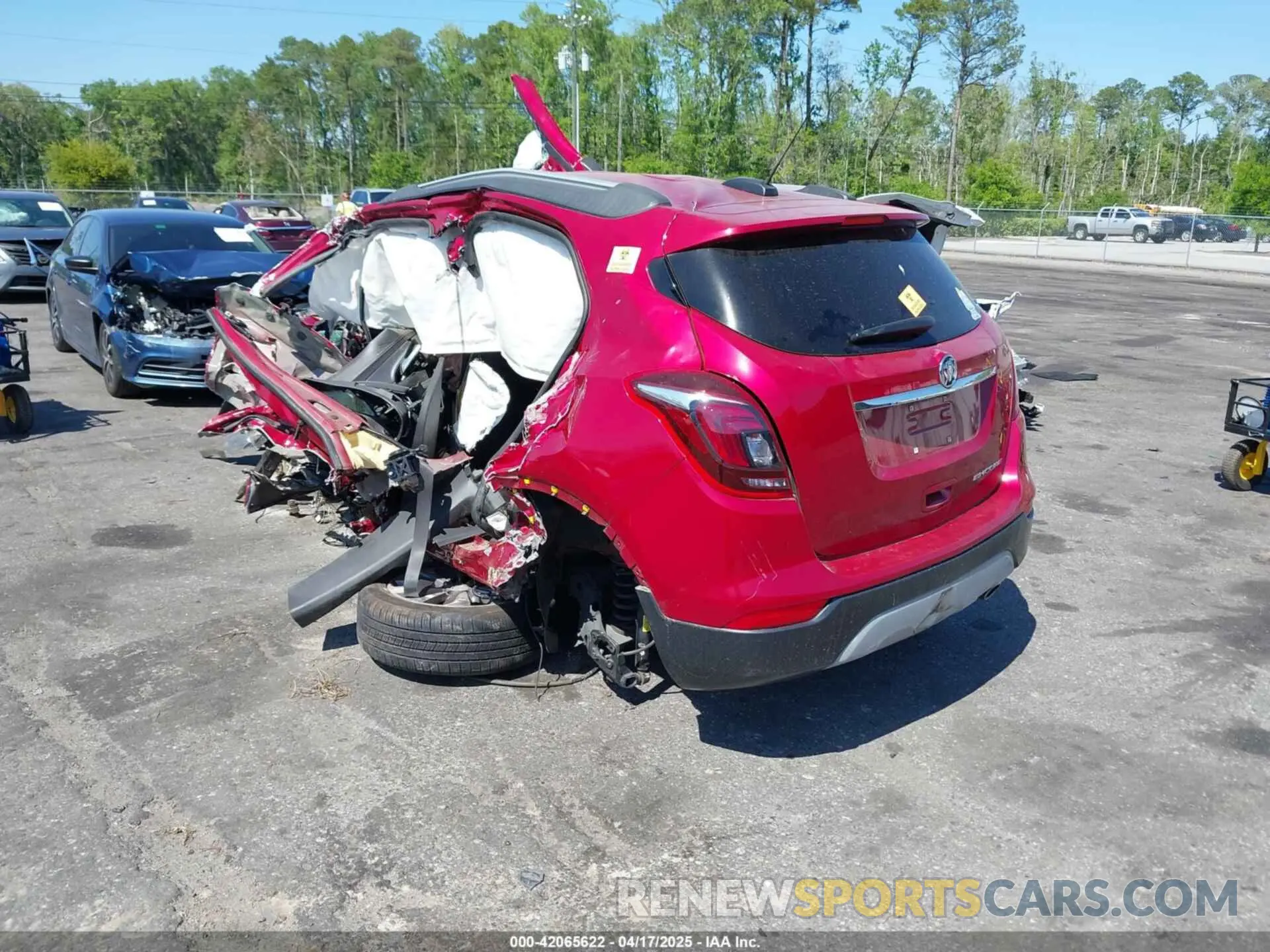 3 Photograph of a damaged car KL4CJASB2KB902987 BUICK ENCORE 2019