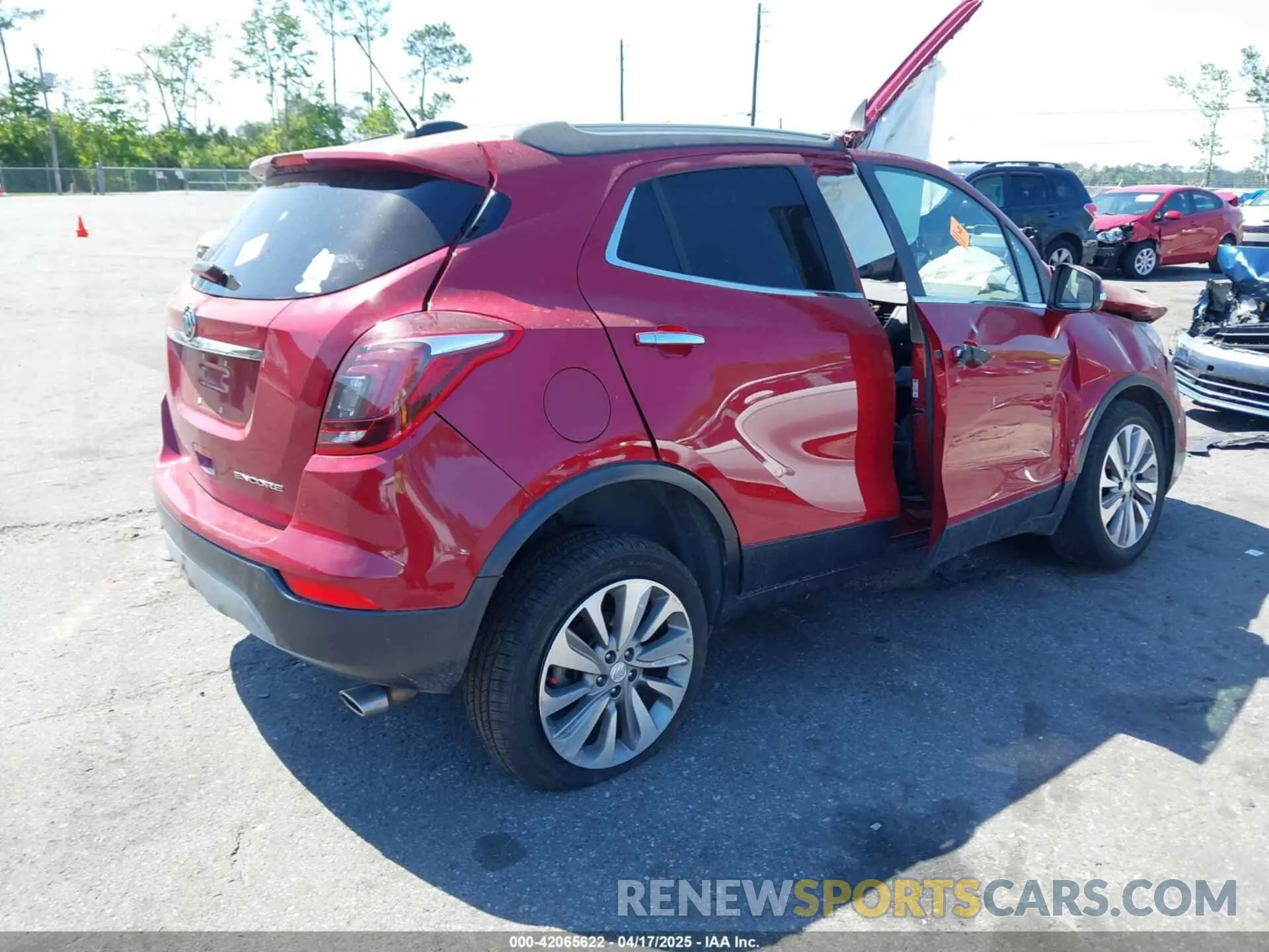 4 Photograph of a damaged car KL4CJASB2KB902987 BUICK ENCORE 2019
