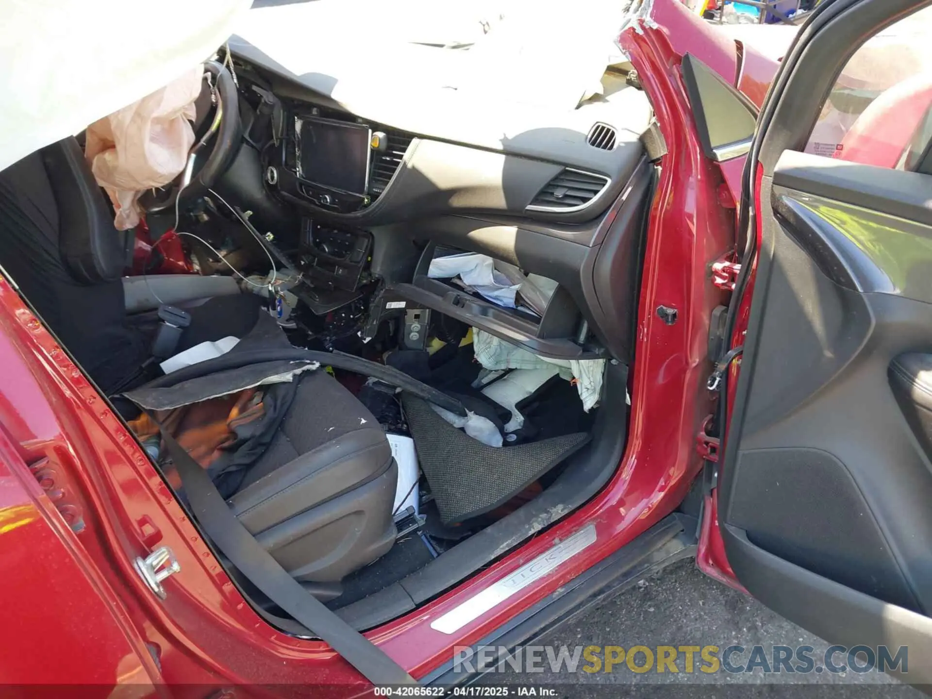 5 Photograph of a damaged car KL4CJASB2KB902987 BUICK ENCORE 2019