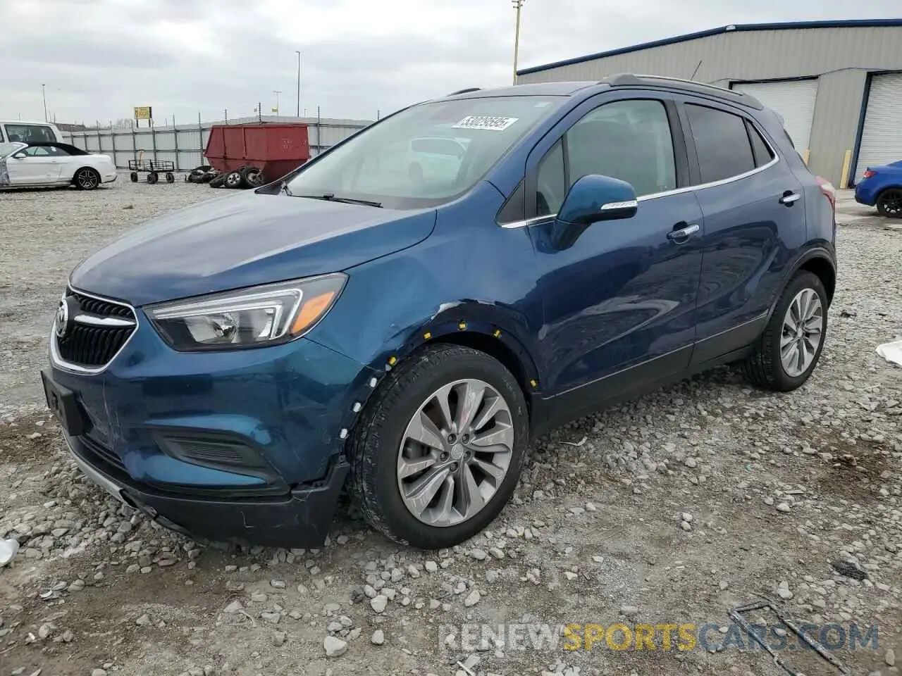 1 Photograph of a damaged car KL4CJASB2KB907364 BUICK ENCORE 2019