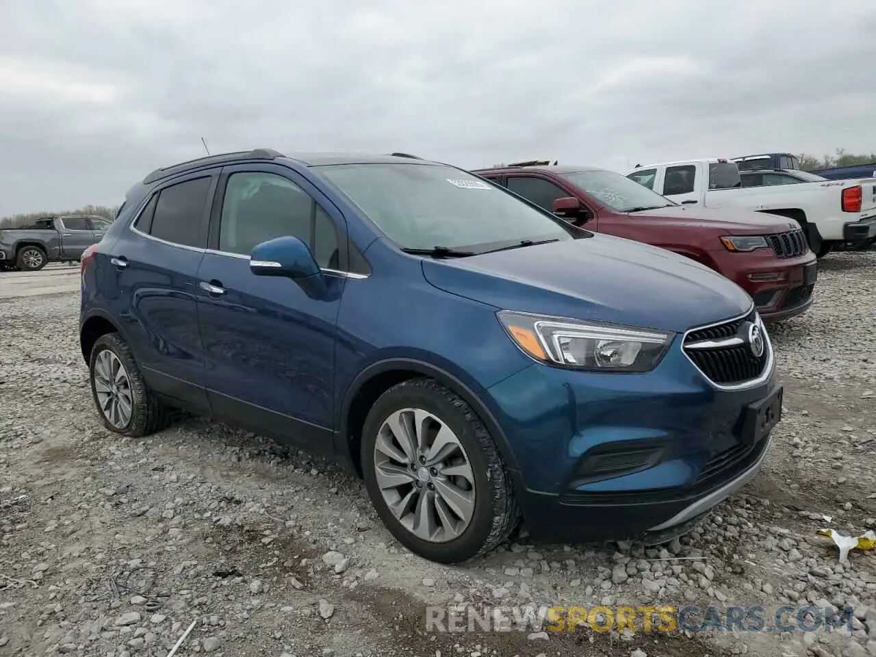 4 Photograph of a damaged car KL4CJASB2KB907364 BUICK ENCORE 2019