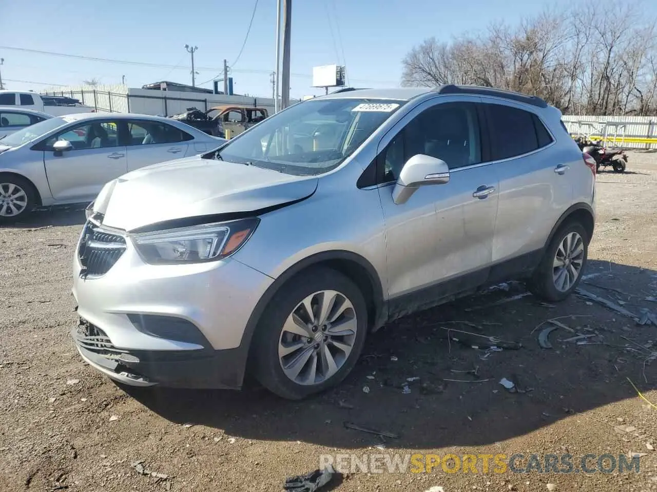 1 Photograph of a damaged car KL4CJASB3KB702409 BUICK ENCORE 2019