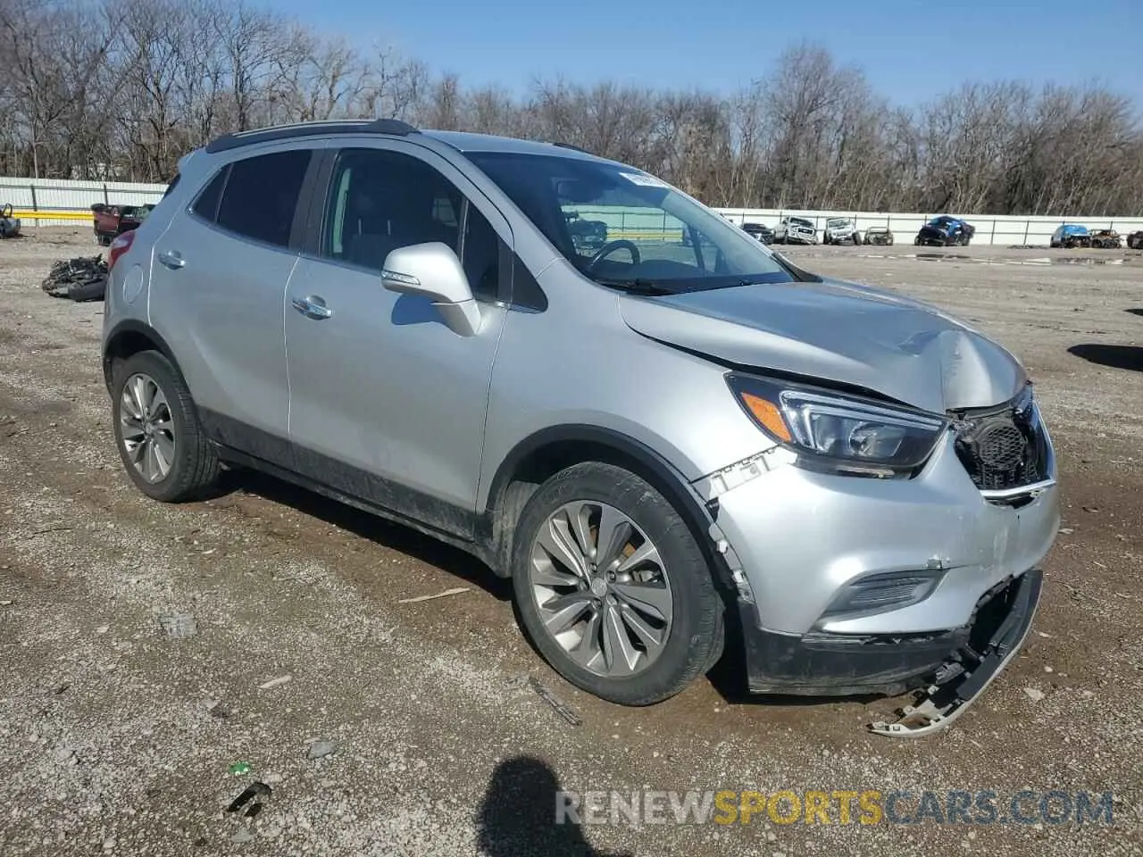 4 Photograph of a damaged car KL4CJASB3KB702409 BUICK ENCORE 2019