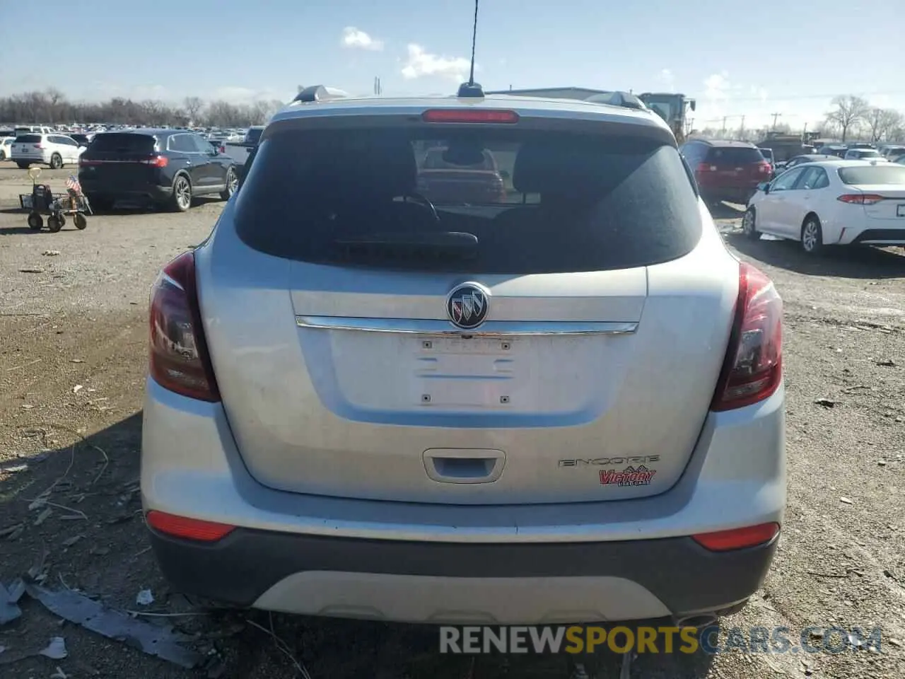 6 Photograph of a damaged car KL4CJASB3KB702409 BUICK ENCORE 2019