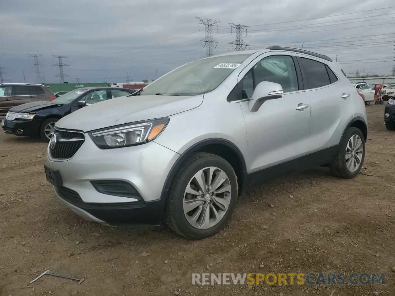 1 Photograph of a damaged car KL4CJASB3KB708355 BUICK ENCORE 2019