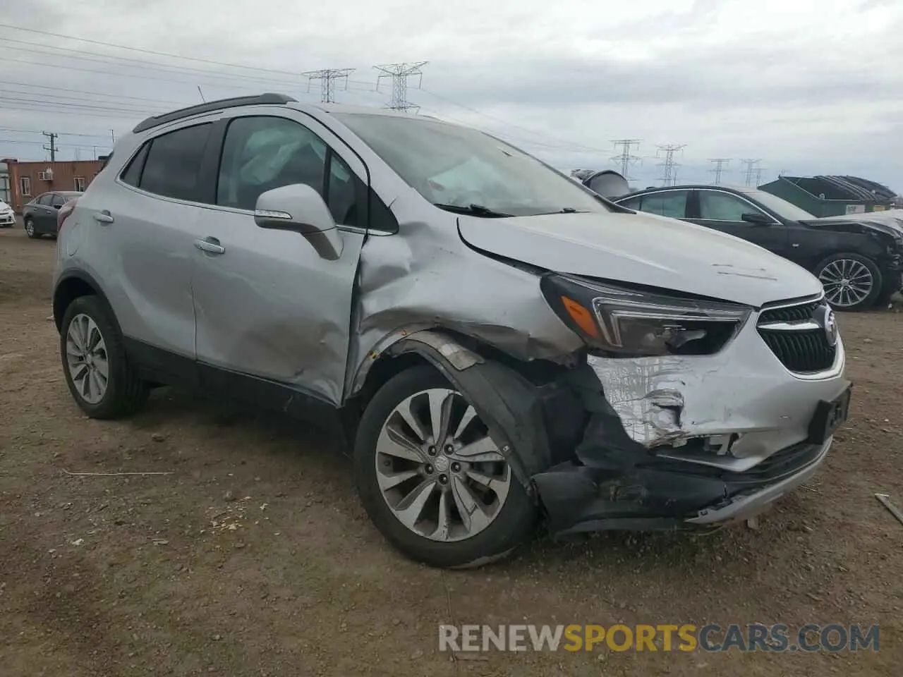 4 Photograph of a damaged car KL4CJASB3KB708355 BUICK ENCORE 2019
