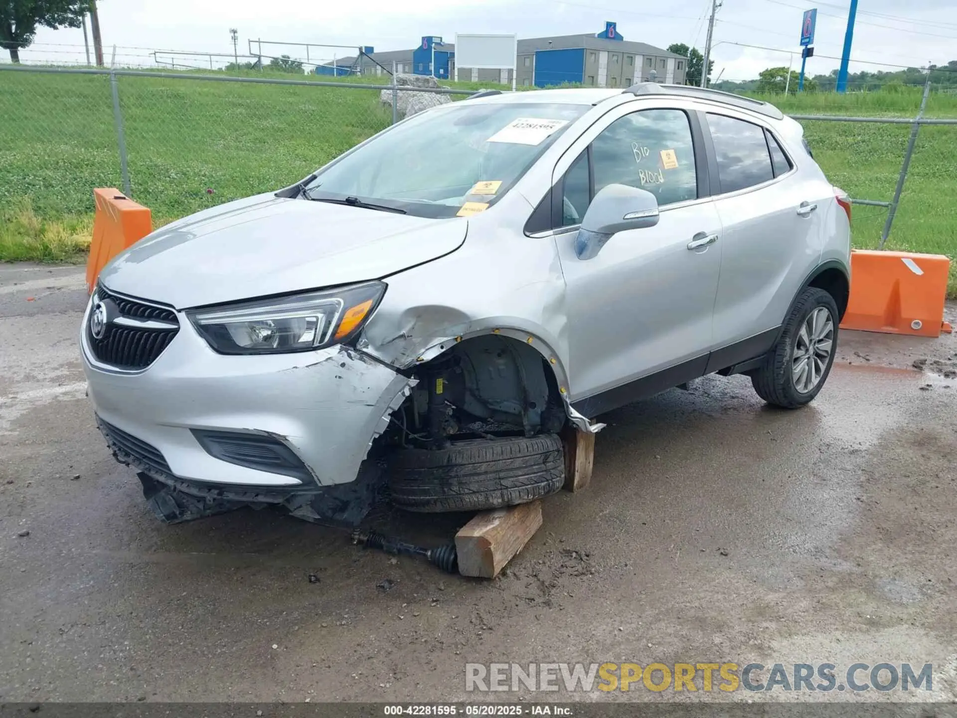 2 Photograph of a damaged car KL4CJASB3KB708422 BUICK ENCORE 2019