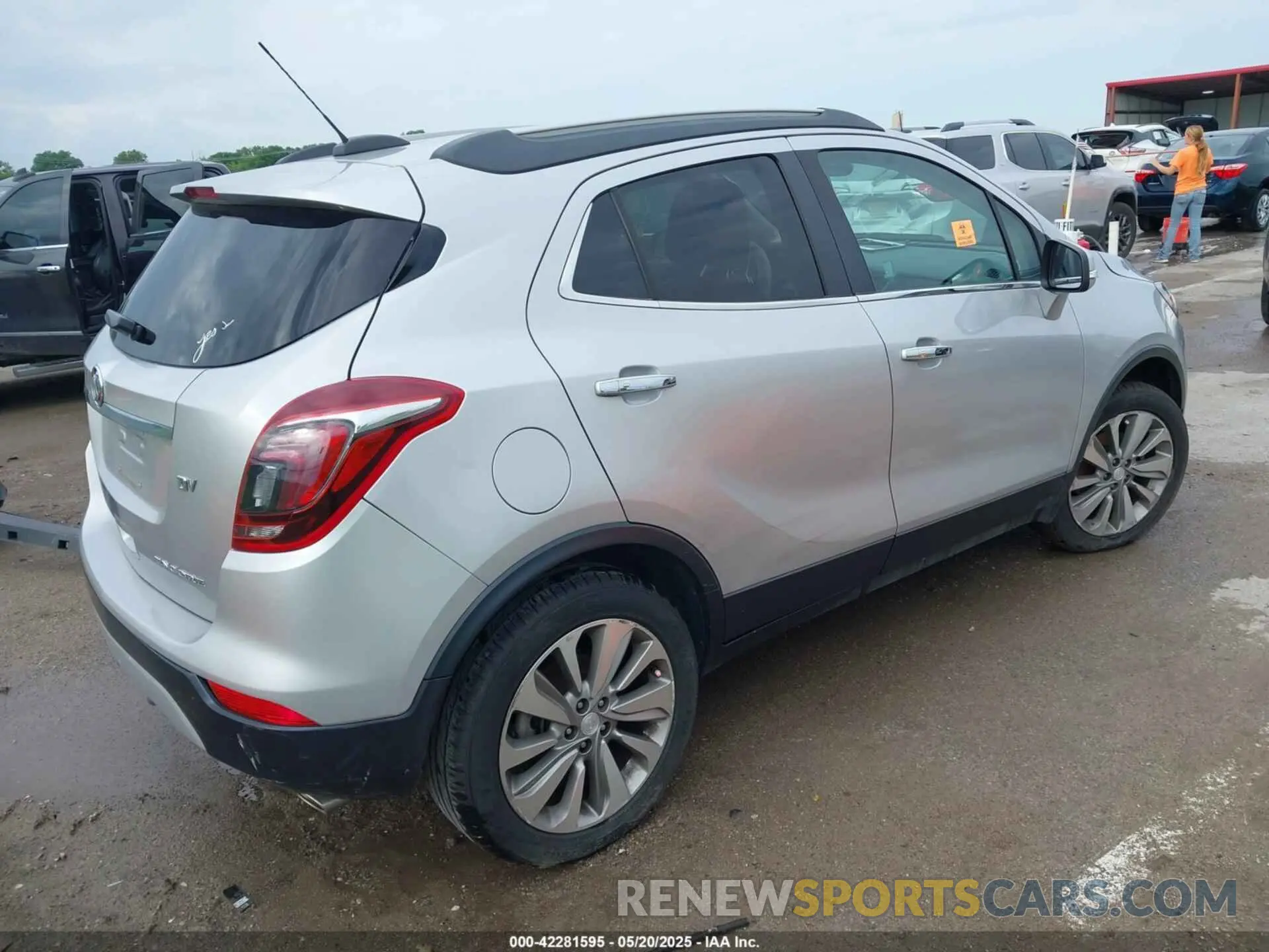 4 Photograph of a damaged car KL4CJASB3KB708422 BUICK ENCORE 2019