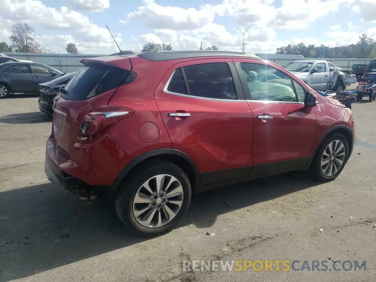 3 Photograph of a damaged car KL4CJASB3KB711272 BUICK ENCORE 2019