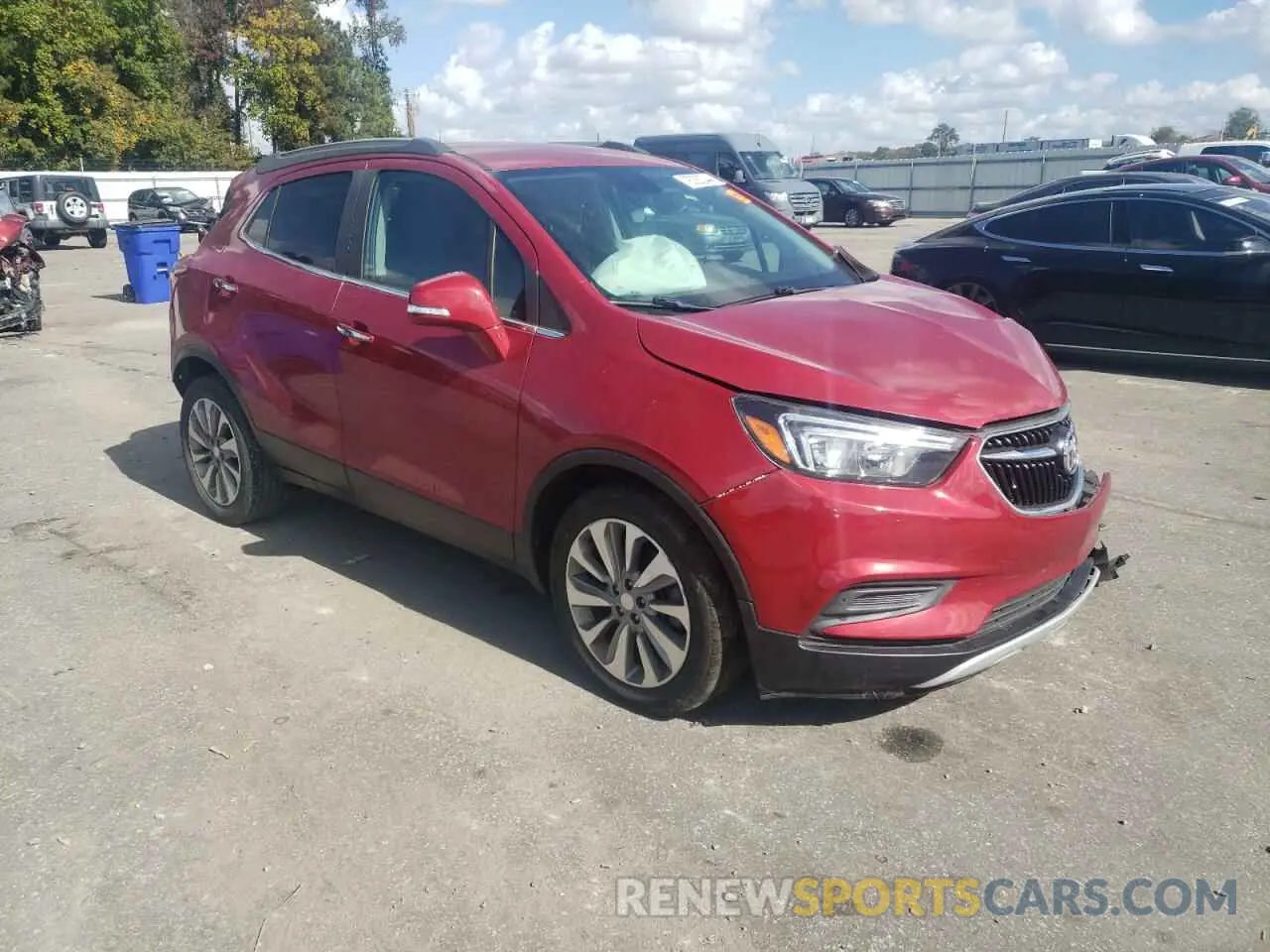 4 Photograph of a damaged car KL4CJASB3KB711272 BUICK ENCORE 2019