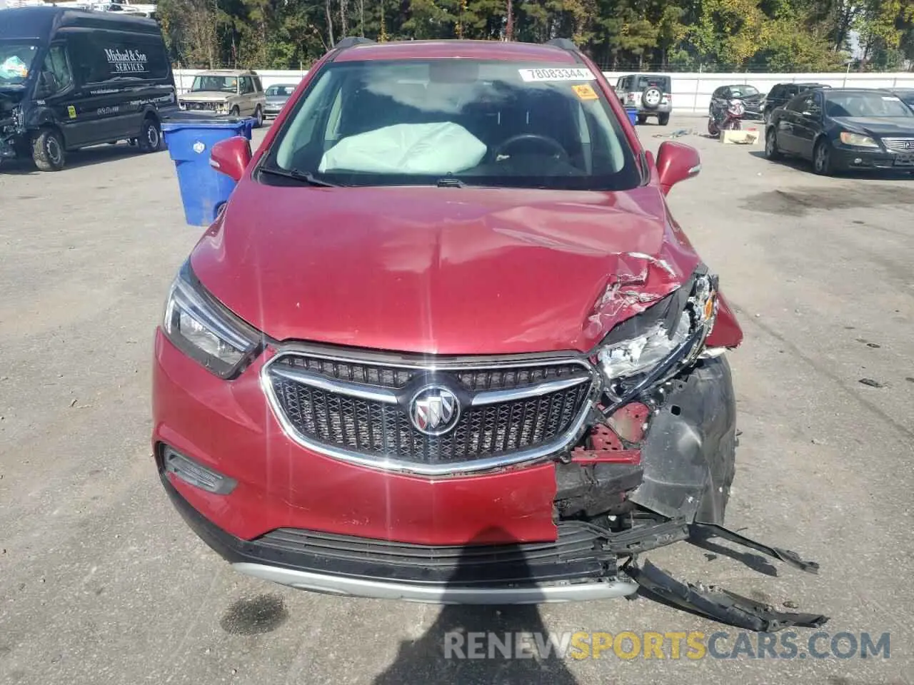 5 Photograph of a damaged car KL4CJASB3KB711272 BUICK ENCORE 2019