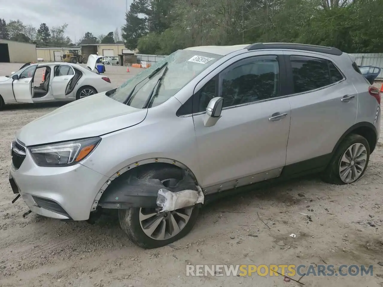 1 Photograph of a damaged car KL4CJASB3KB716522 BUICK ENCORE 2019
