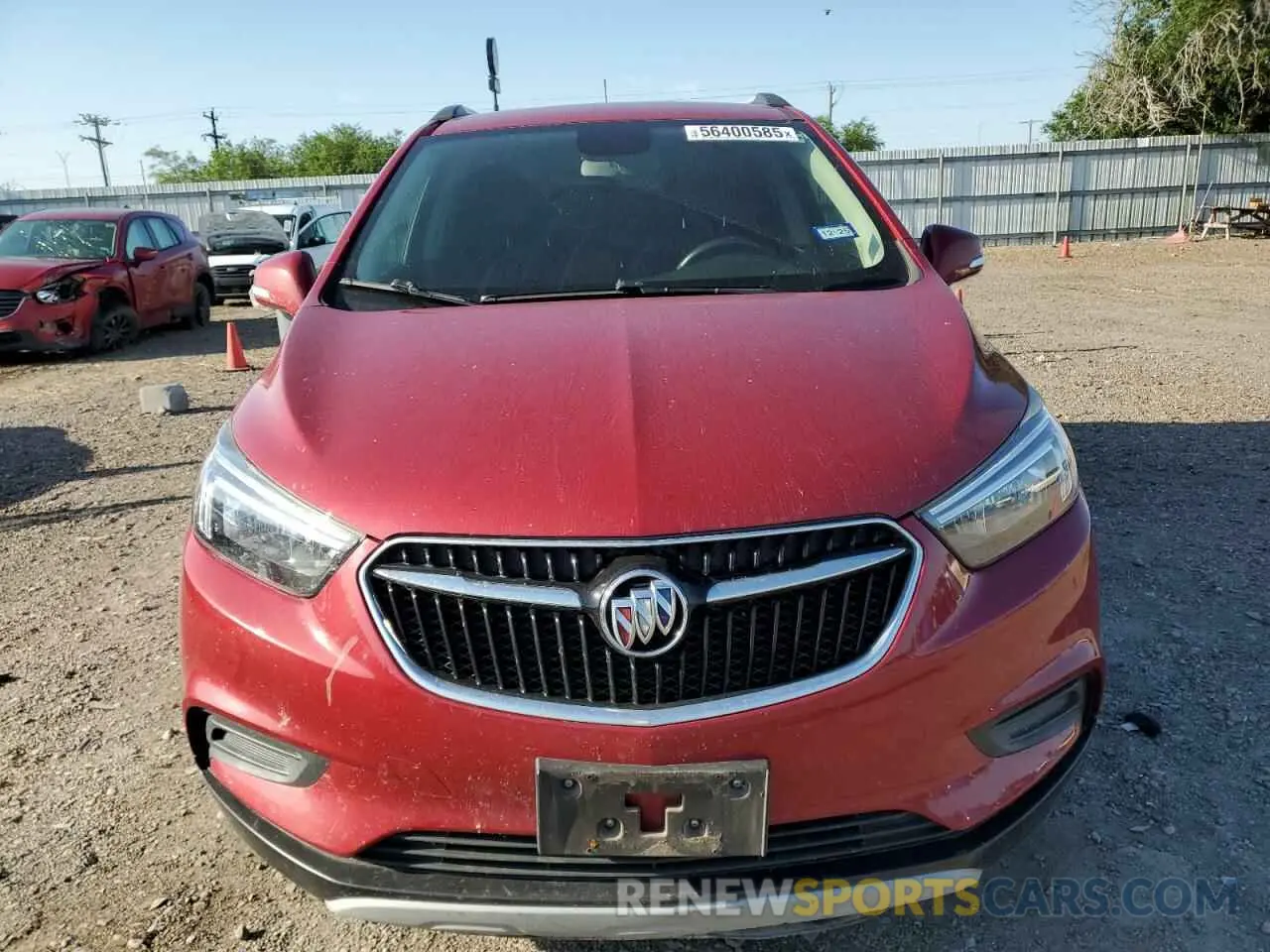 5 Photograph of a damaged car KL4CJASB3KB719825 BUICK ENCORE 2019