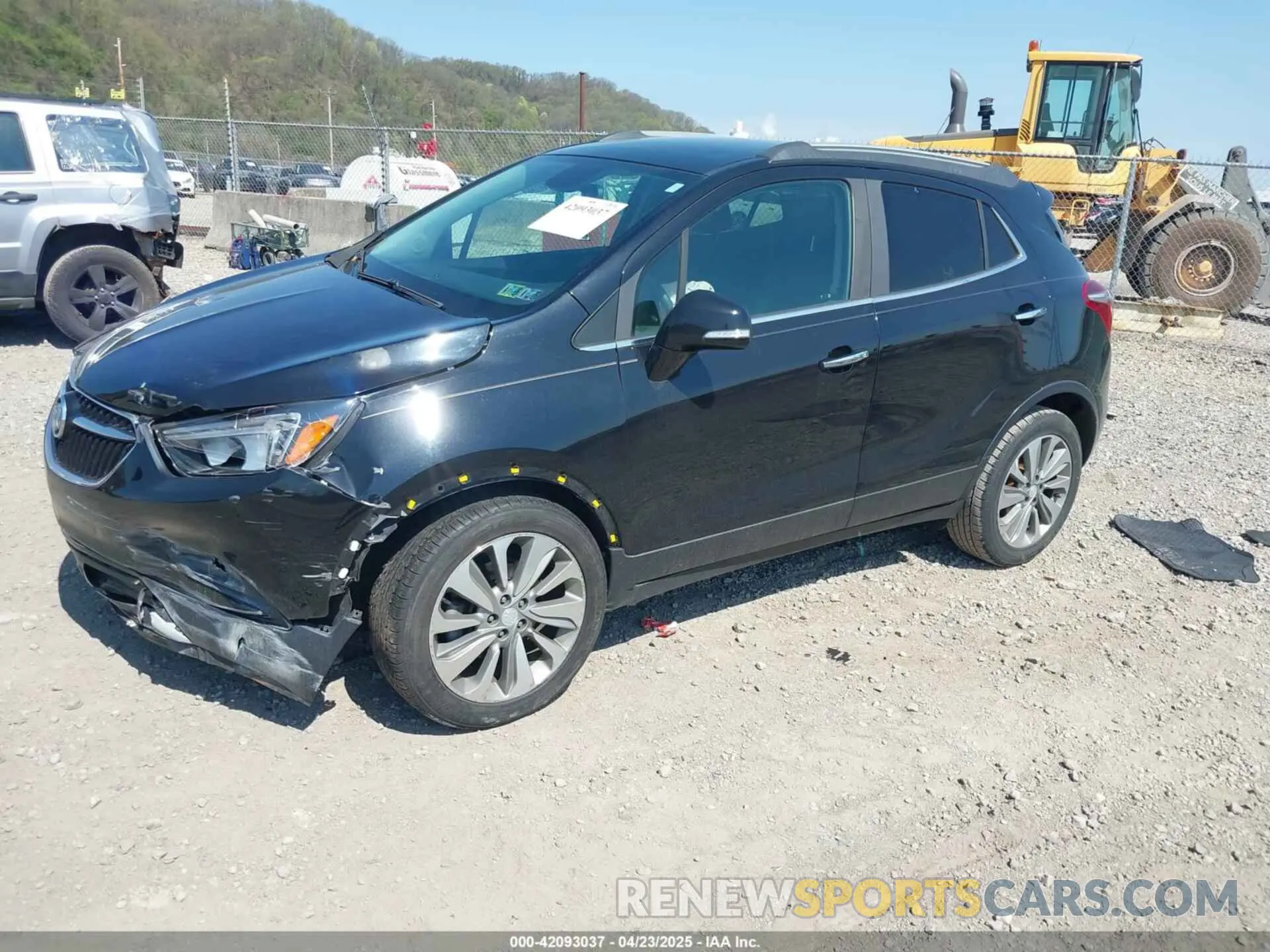 2 Photograph of a damaged car KL4CJASB3KB723356 BUICK ENCORE 2019