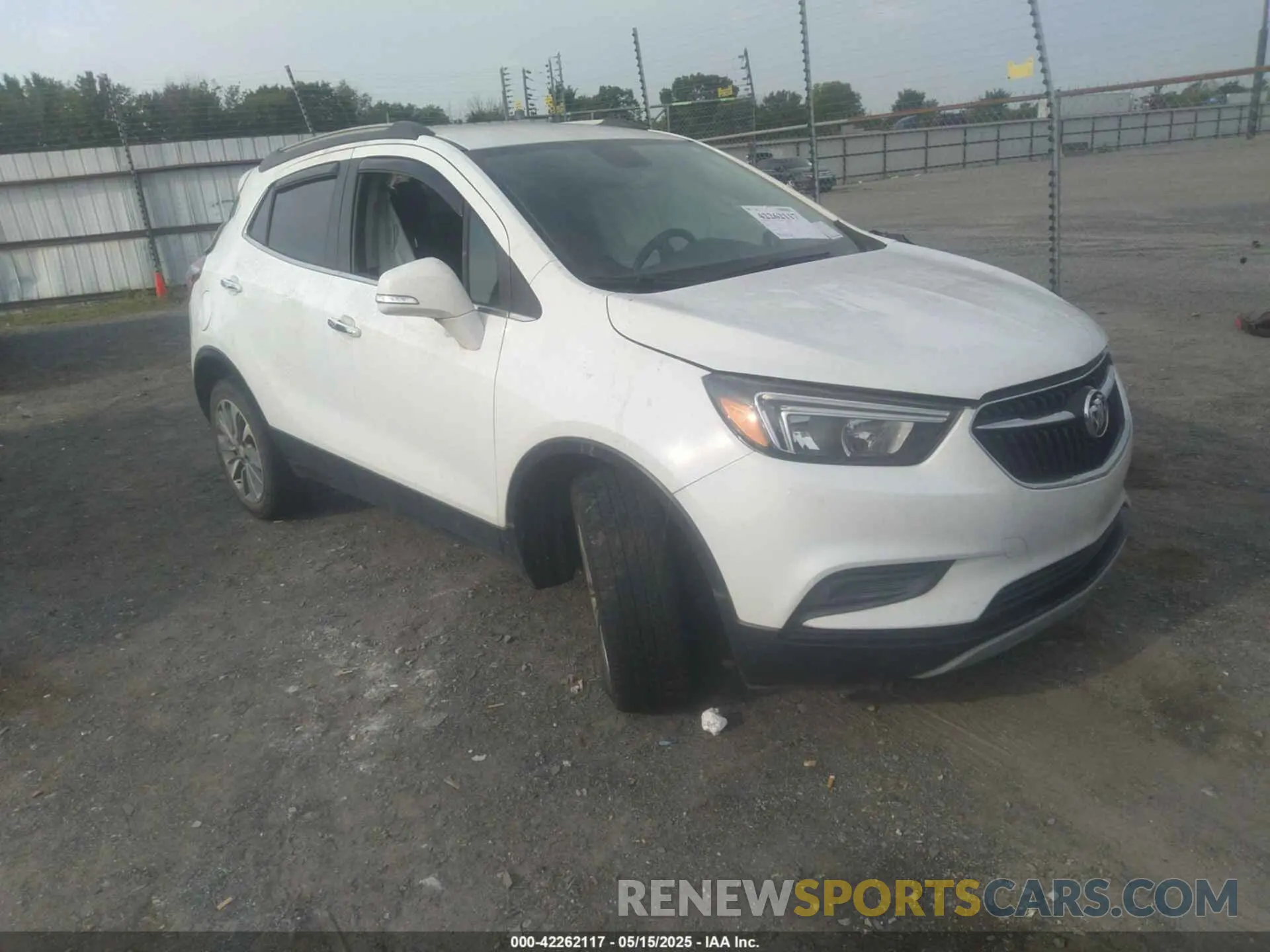 1 Photograph of a damaged car KL4CJASB3KB728640 BUICK ENCORE 2019
