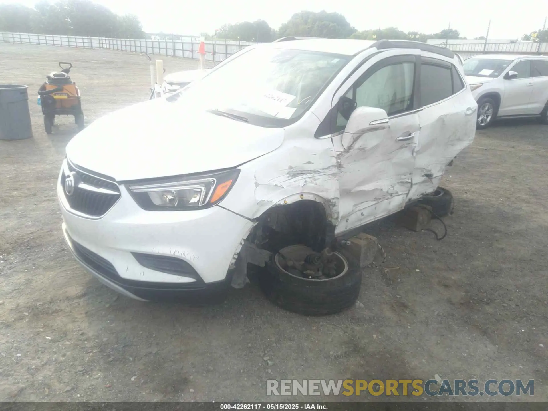 2 Photograph of a damaged car KL4CJASB3KB728640 BUICK ENCORE 2019