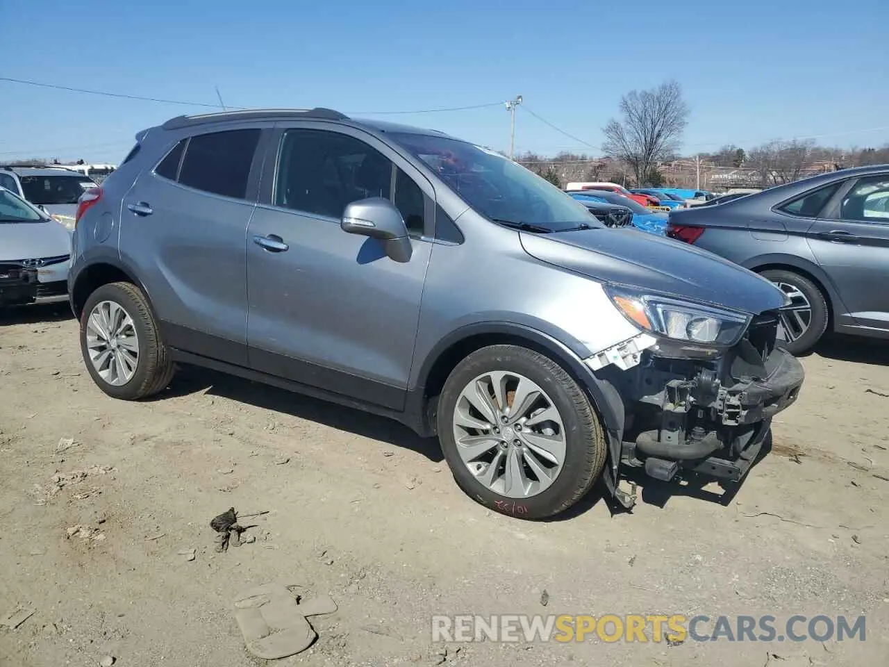 4 Photograph of a damaged car KL4CJASB3KB741887 BUICK ENCORE 2019