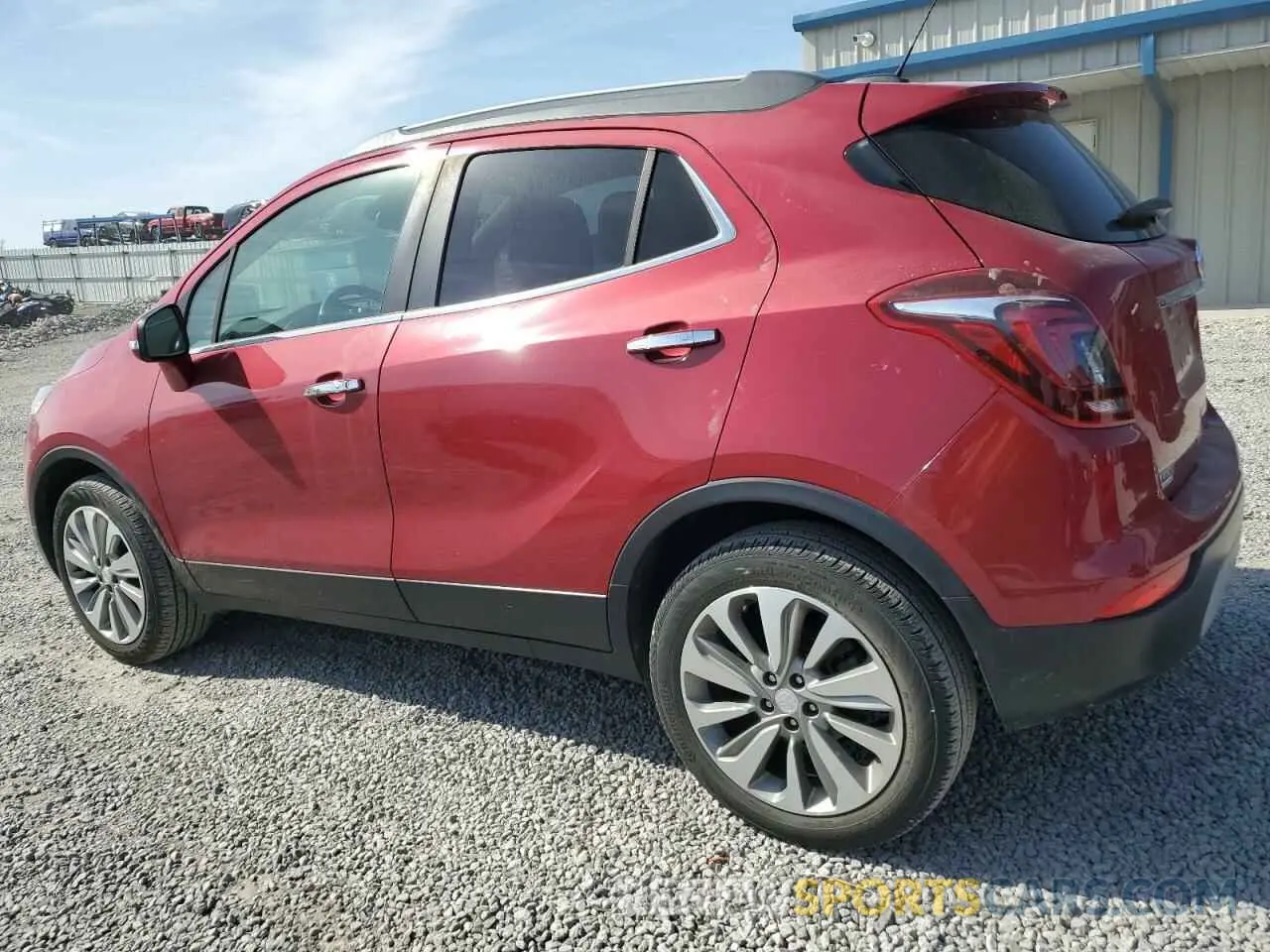 2 Photograph of a damaged car KL4CJASB3KB752629 BUICK ENCORE 2019