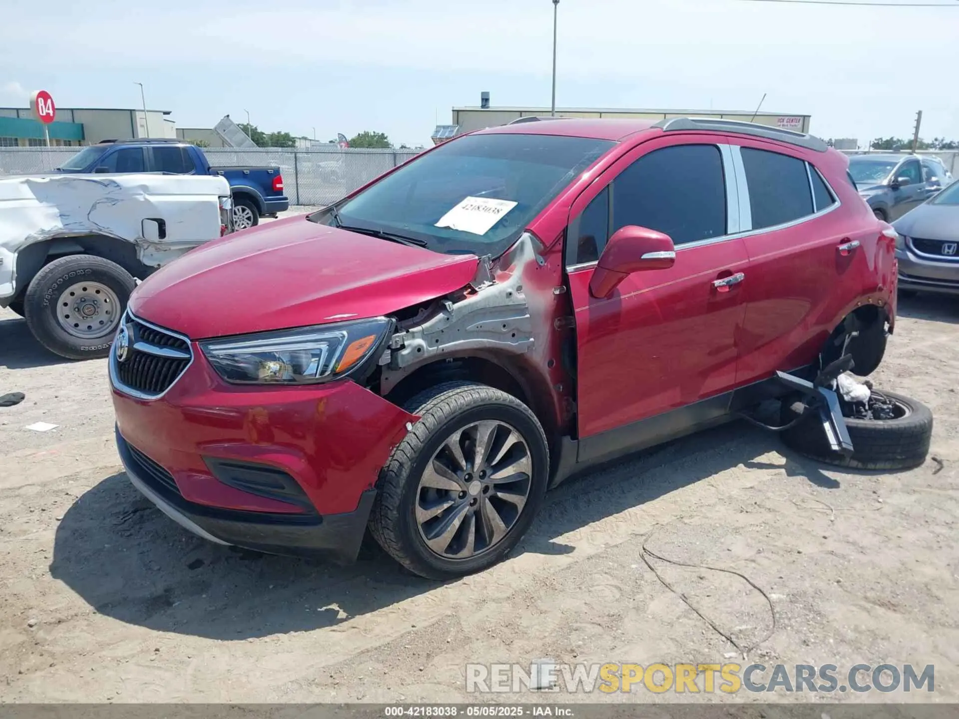 2 Photograph of a damaged car KL4CJASB3KB772010 BUICK ENCORE 2019