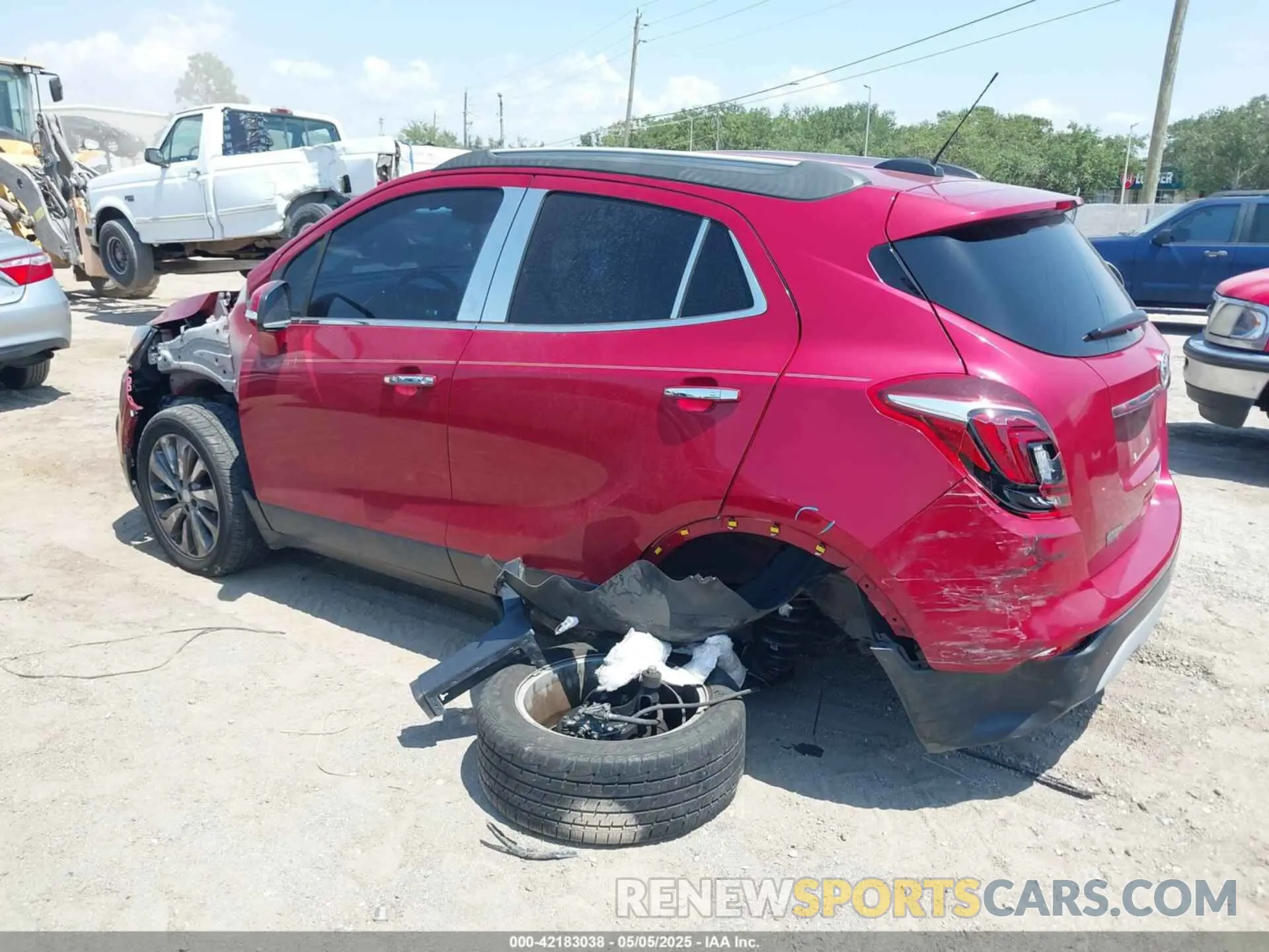 3 Photograph of a damaged car KL4CJASB3KB772010 BUICK ENCORE 2019