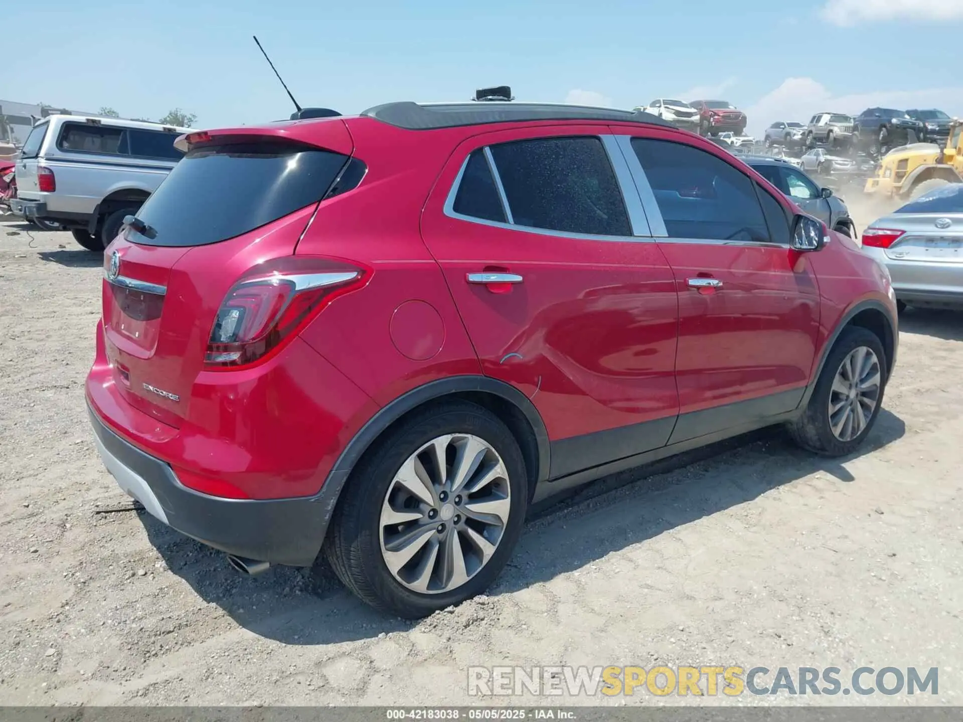 4 Photograph of a damaged car KL4CJASB3KB772010 BUICK ENCORE 2019